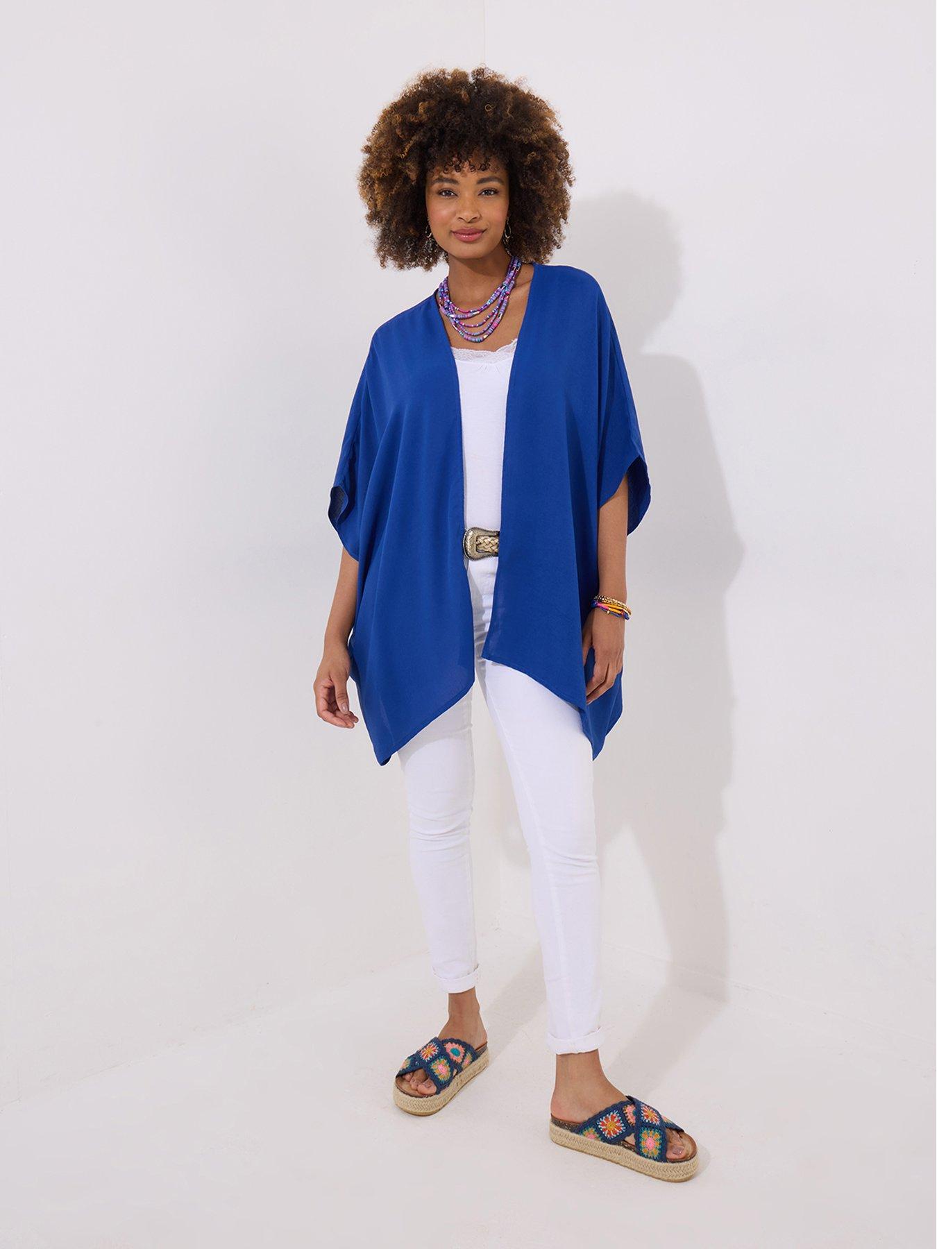  image of joe-browns-shady-spot-summer-kimono-blue