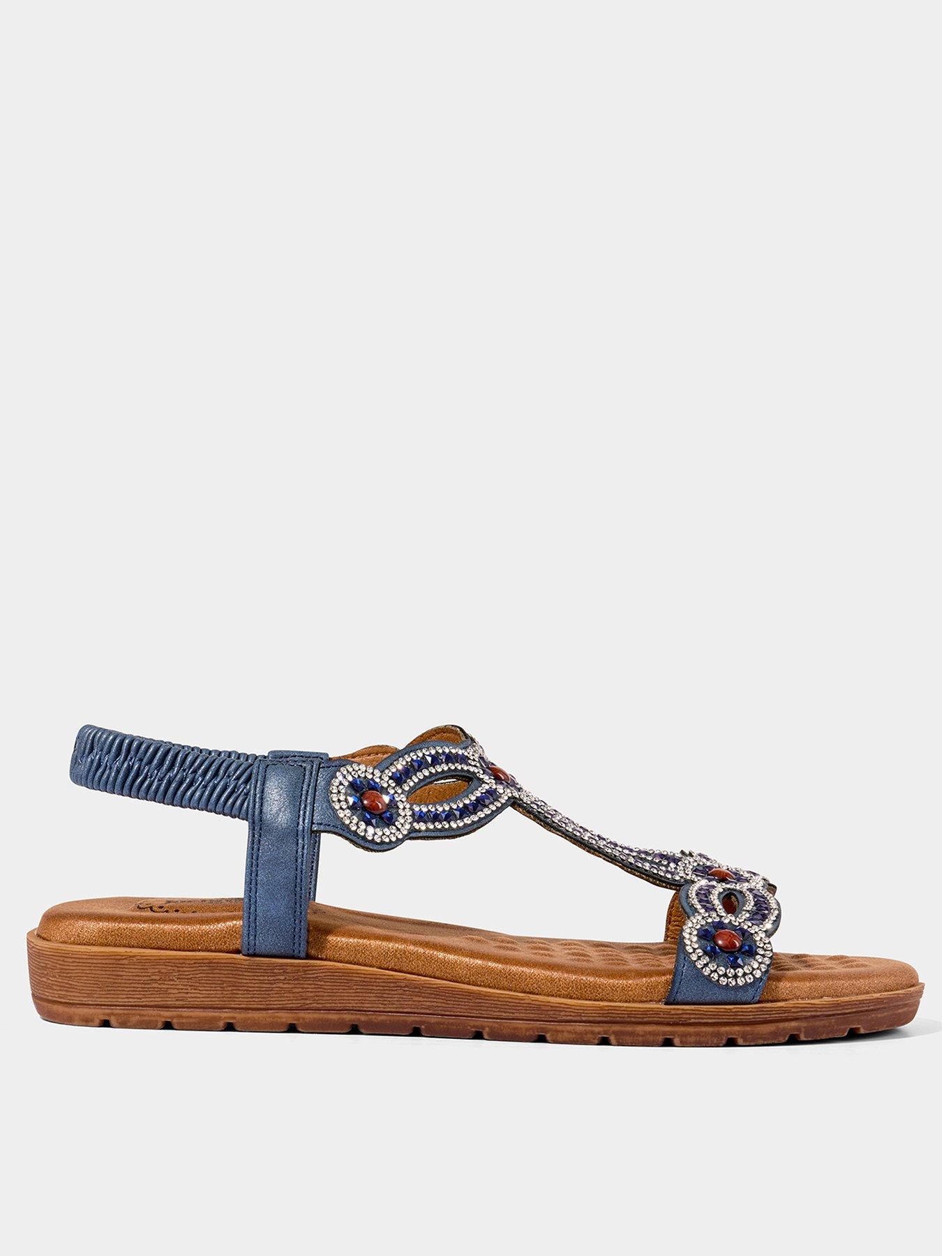 joe-browns-bedazzle-summer-sandals-blue