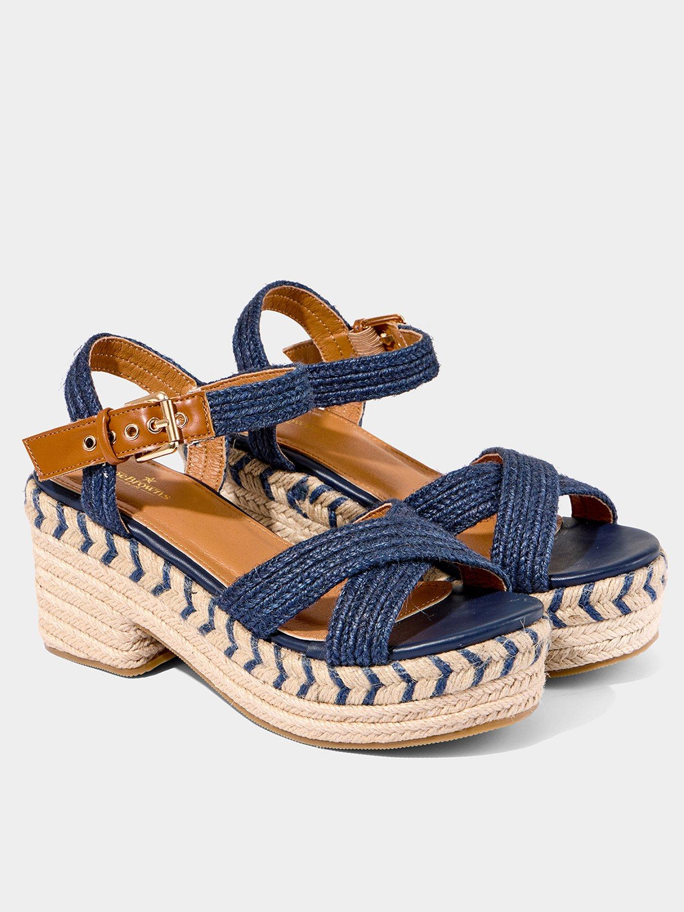  image of joe-browns-by-the-bay-espadrille-sandals-denim