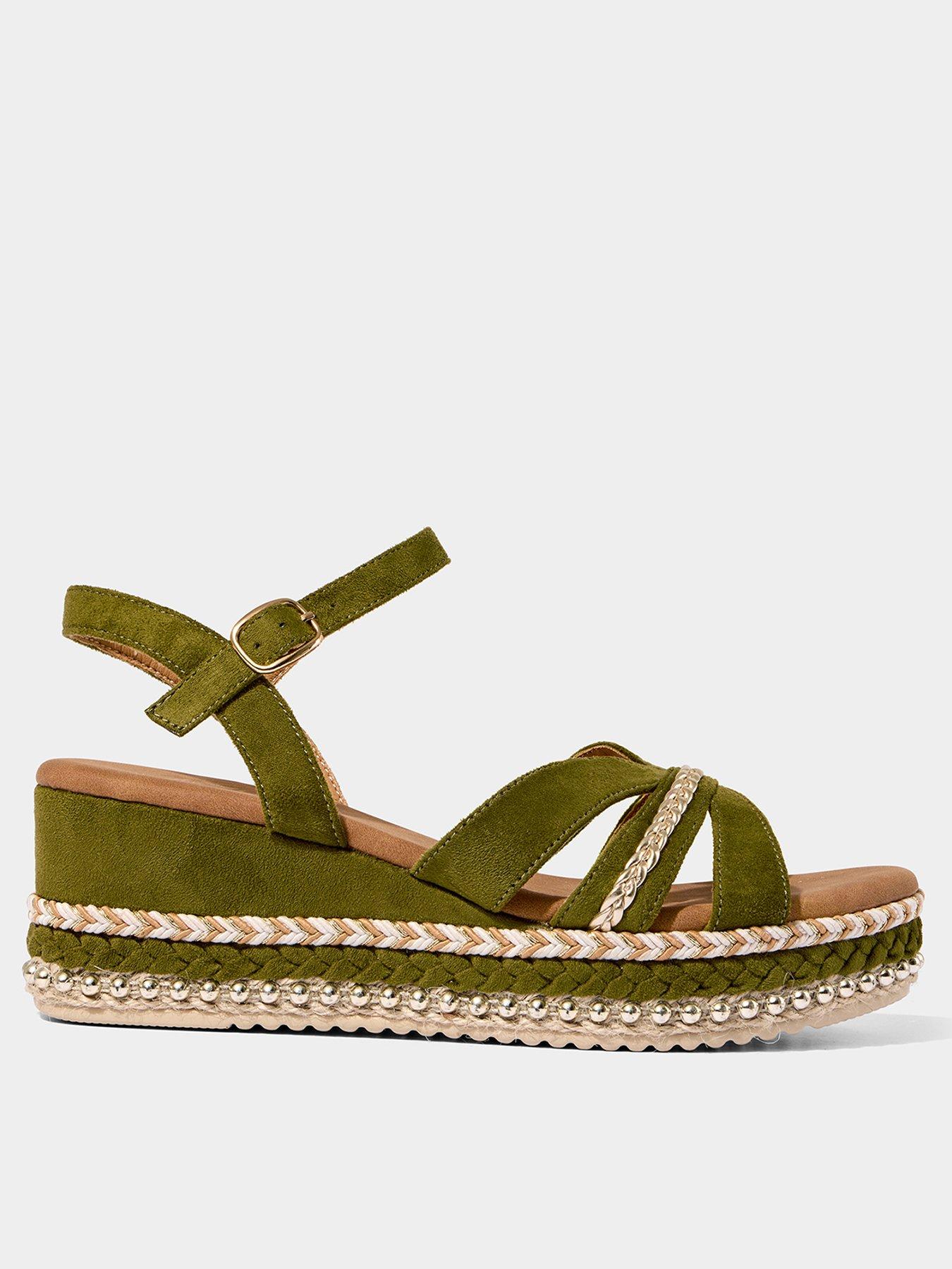 joe-browns-hazy-days-wedged-sandals-khaki
