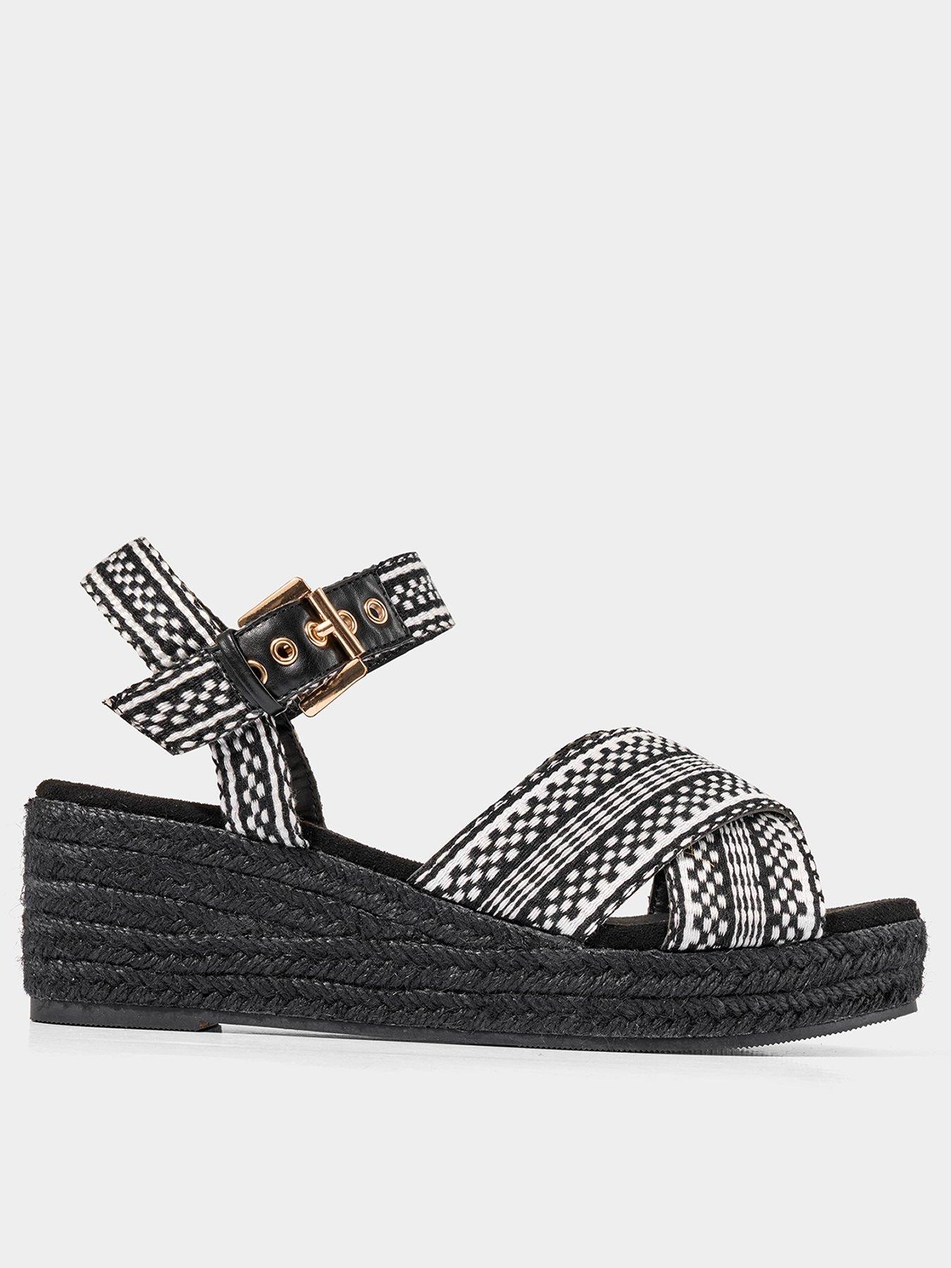 joe-browns-coastal-charms-wedge-sandals-black