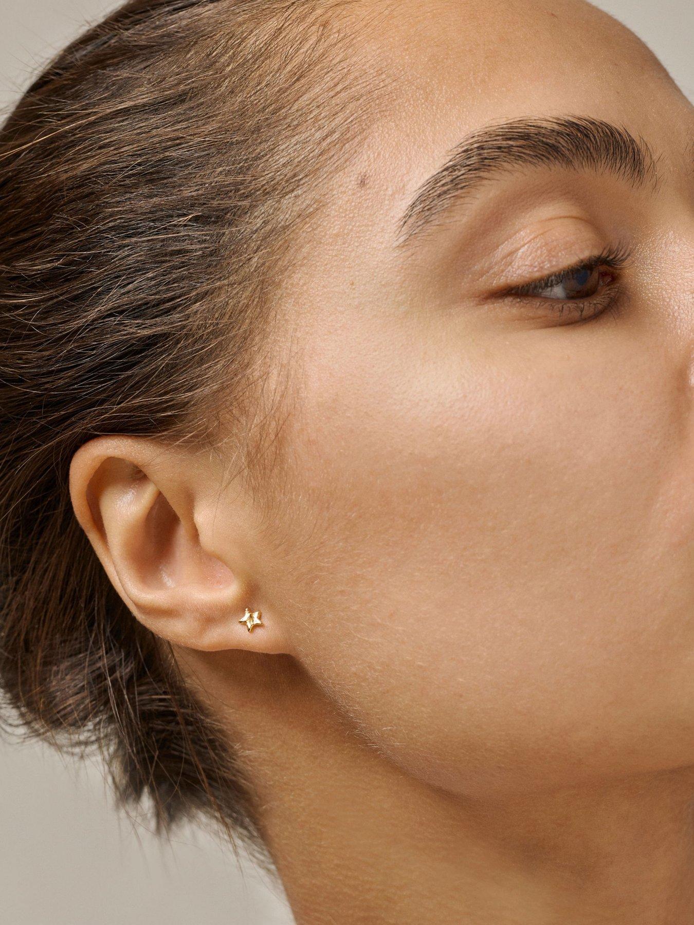 Image 2 of 4 of ENAMEL Copenhagen Gold Star Energy Studs
