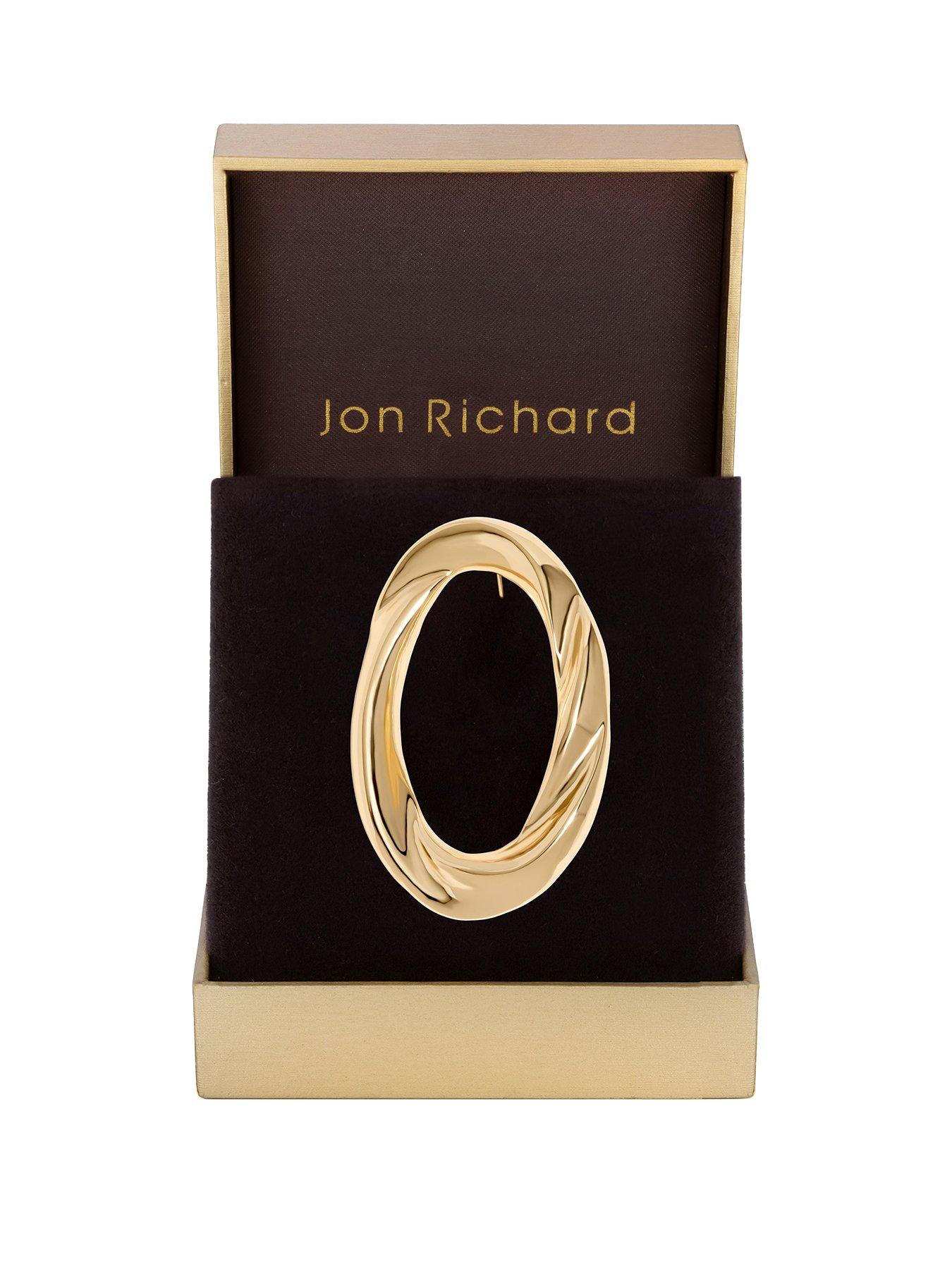 jon-richard-gold-plated-open-polished-twist-brooch-gift-boxed