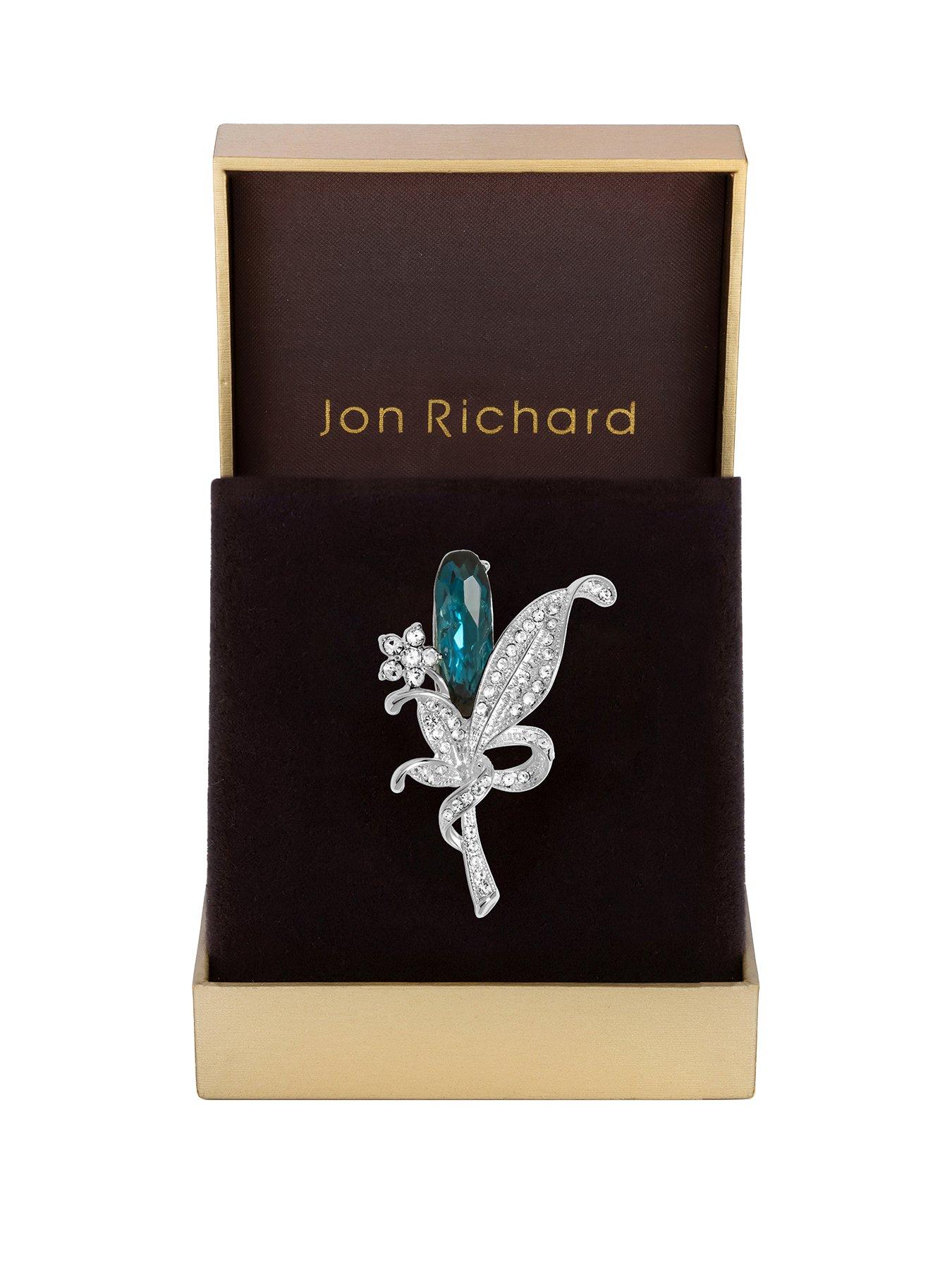 jon-richard-silver-plated-and-blue-floral-brooch-gift-boxed