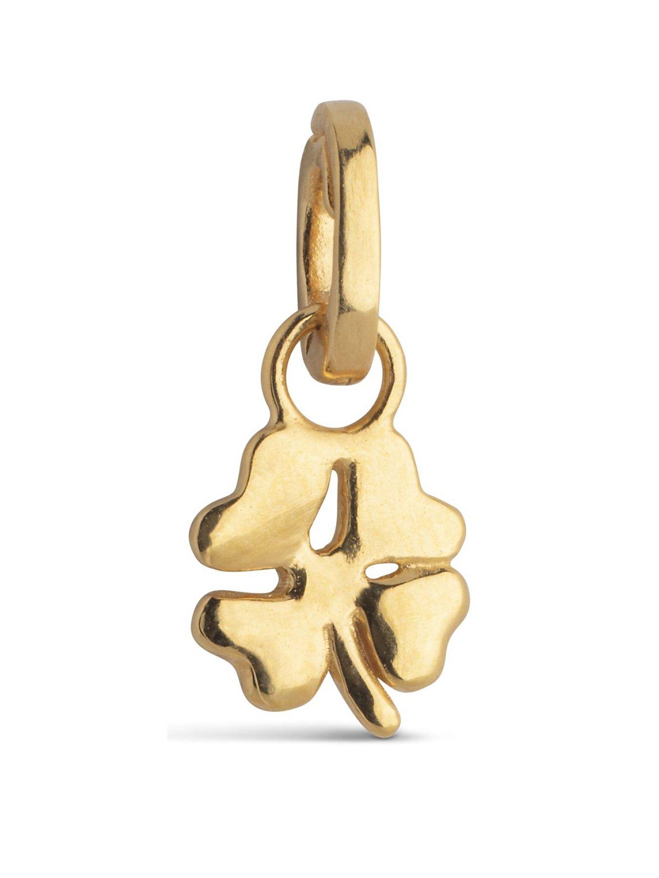 undefined Clover Gold Charm