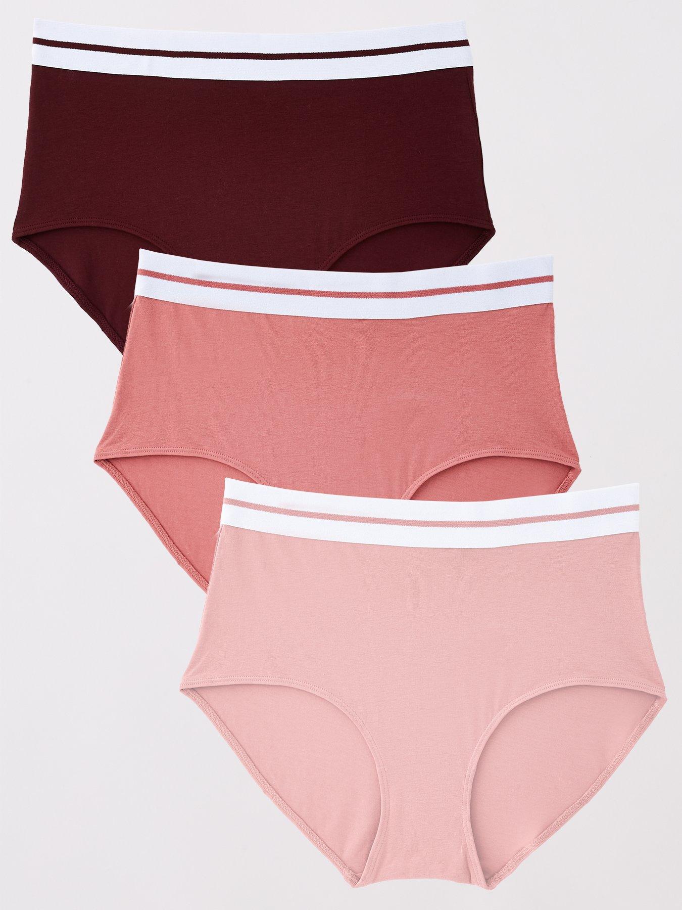 The Very Collection 3pk Highwaist Cotton Breifs
