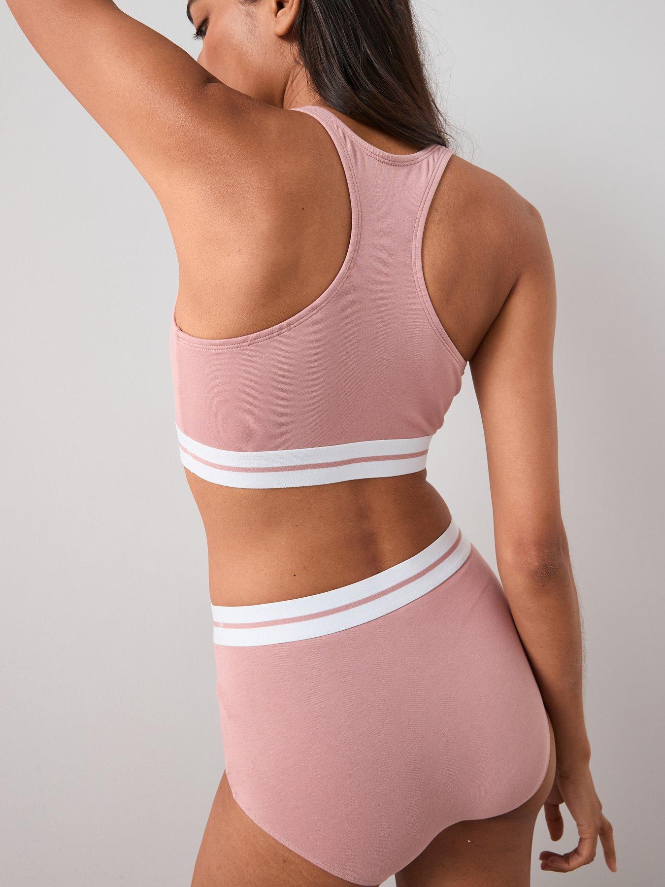  image of the-very-collection-3-pack-high-waist-cotton-briefs-nude