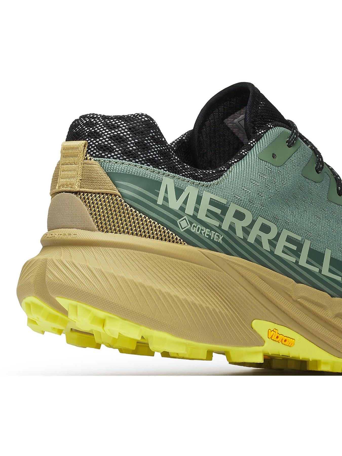  image of merrell-mens-trail-running-agility-peak-5-goretex-green