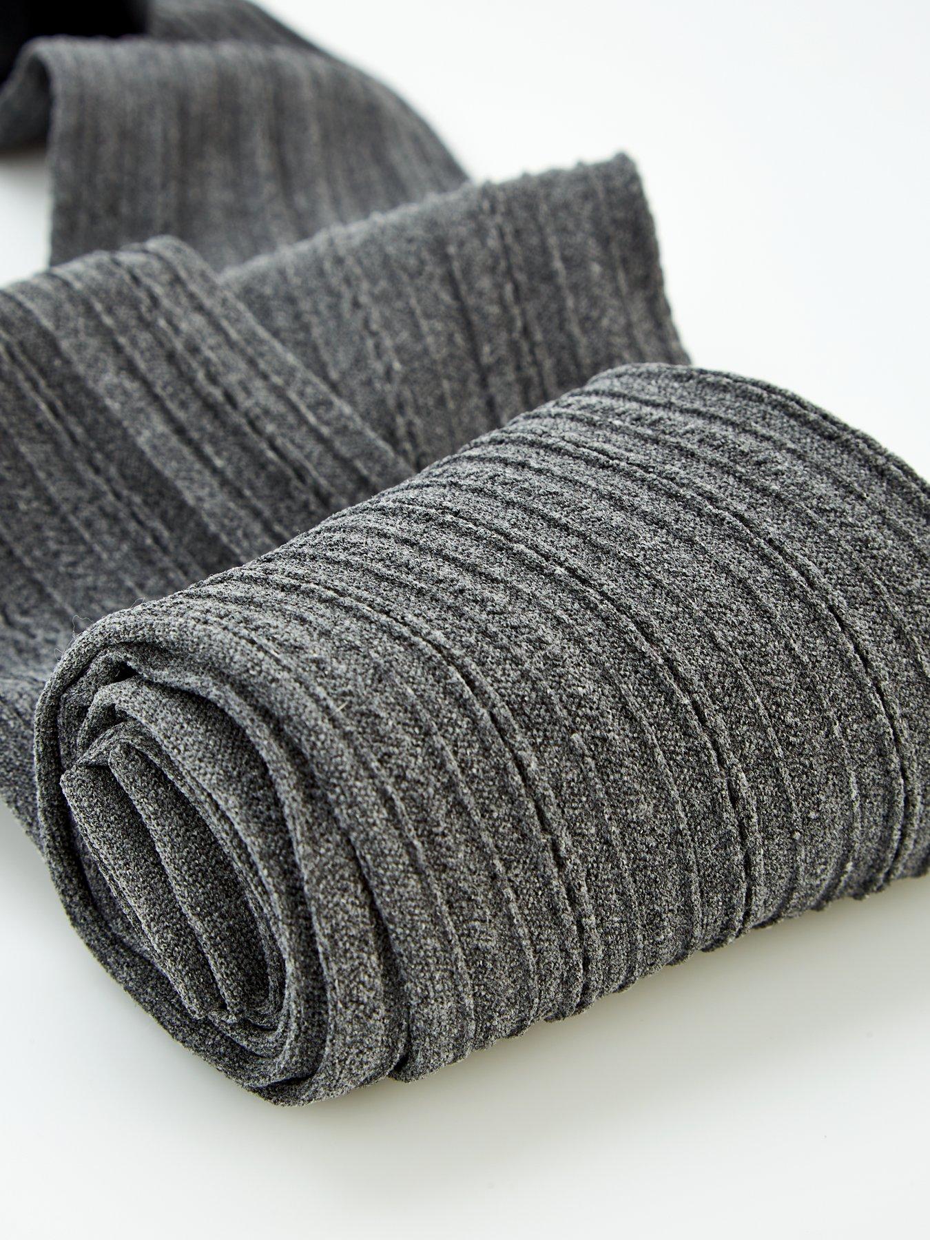  image of v-by-very-cable-knit-tights-grey