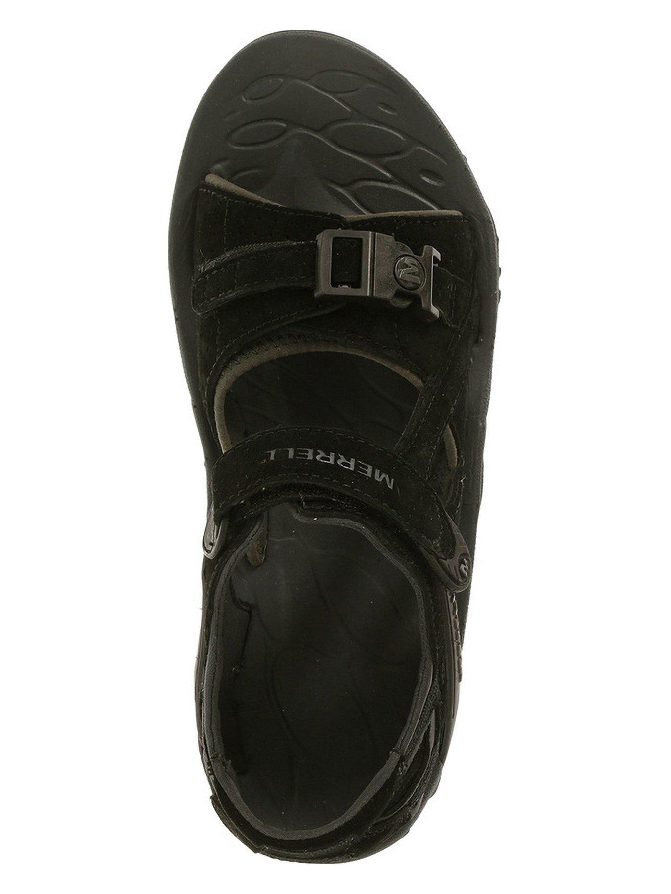  image of merrell-mens-kahuna-sandal-black