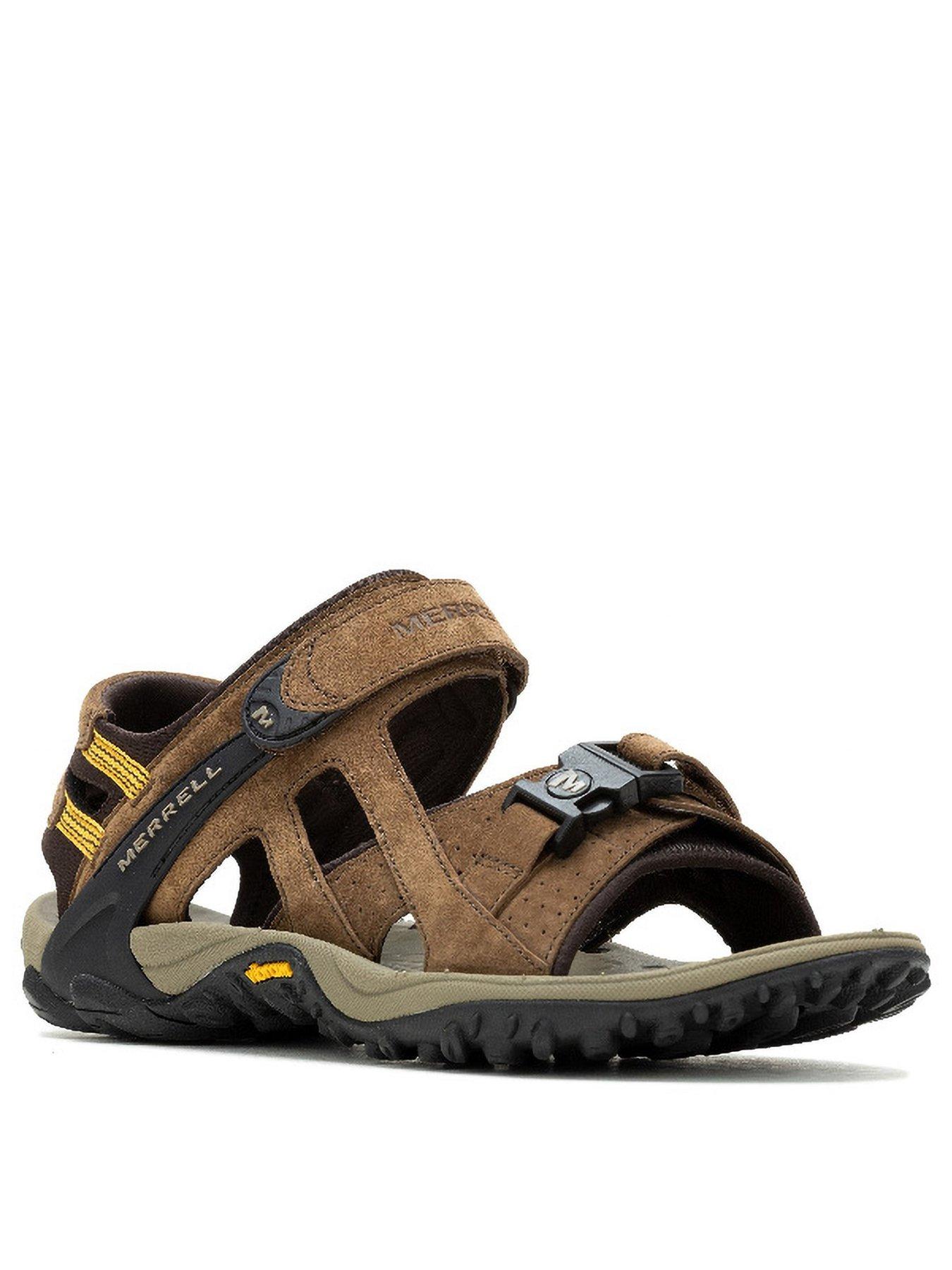  image of merrell-mens-kahuna-sandal-brown