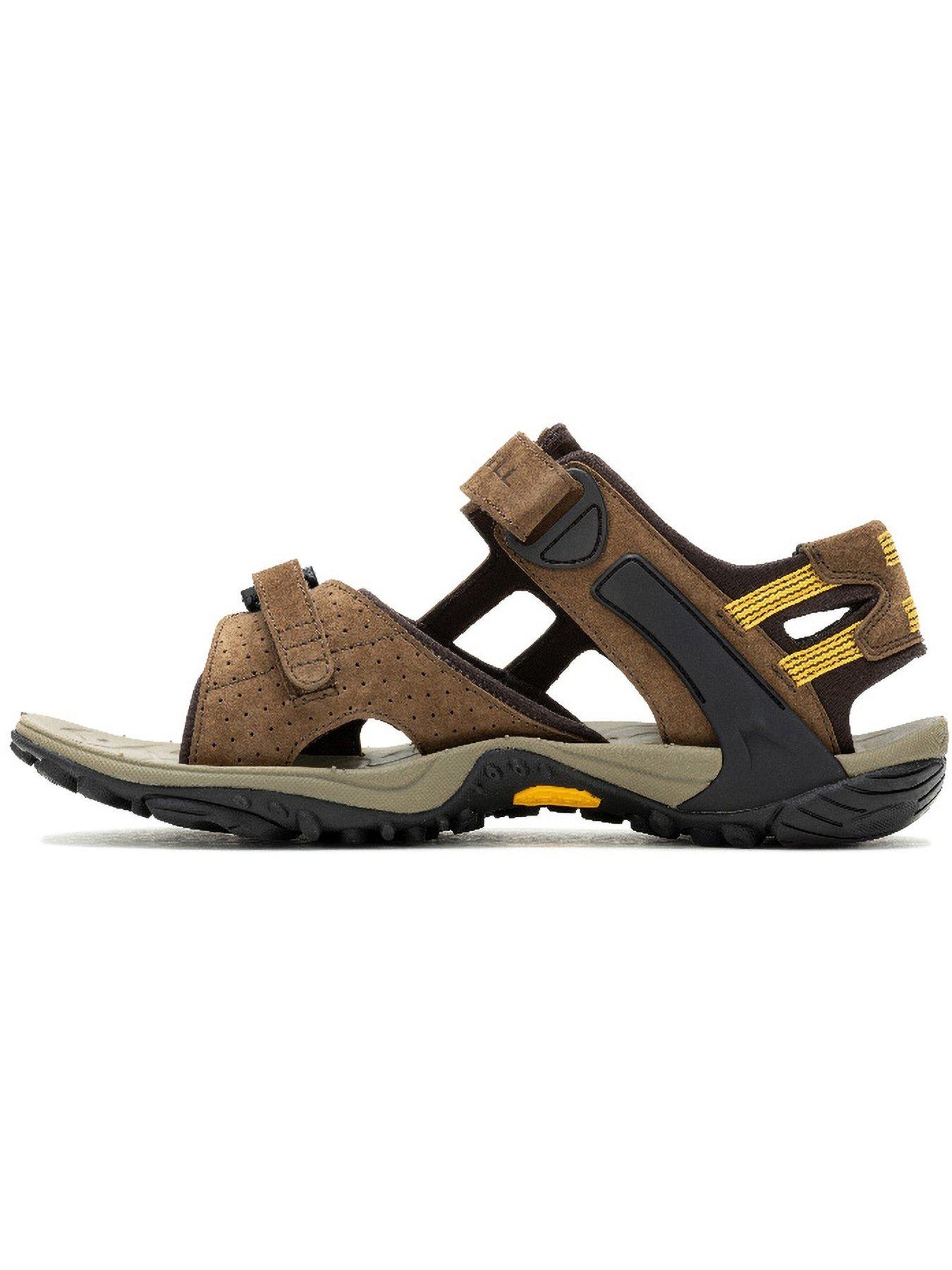  image of merrell-mens-kahuna-sandal-brown
