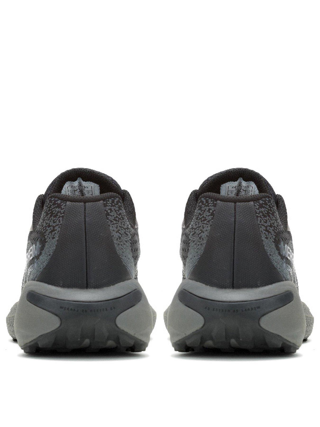  image of merrell-mens-trails-running-morphlite-goretex-trainers-black