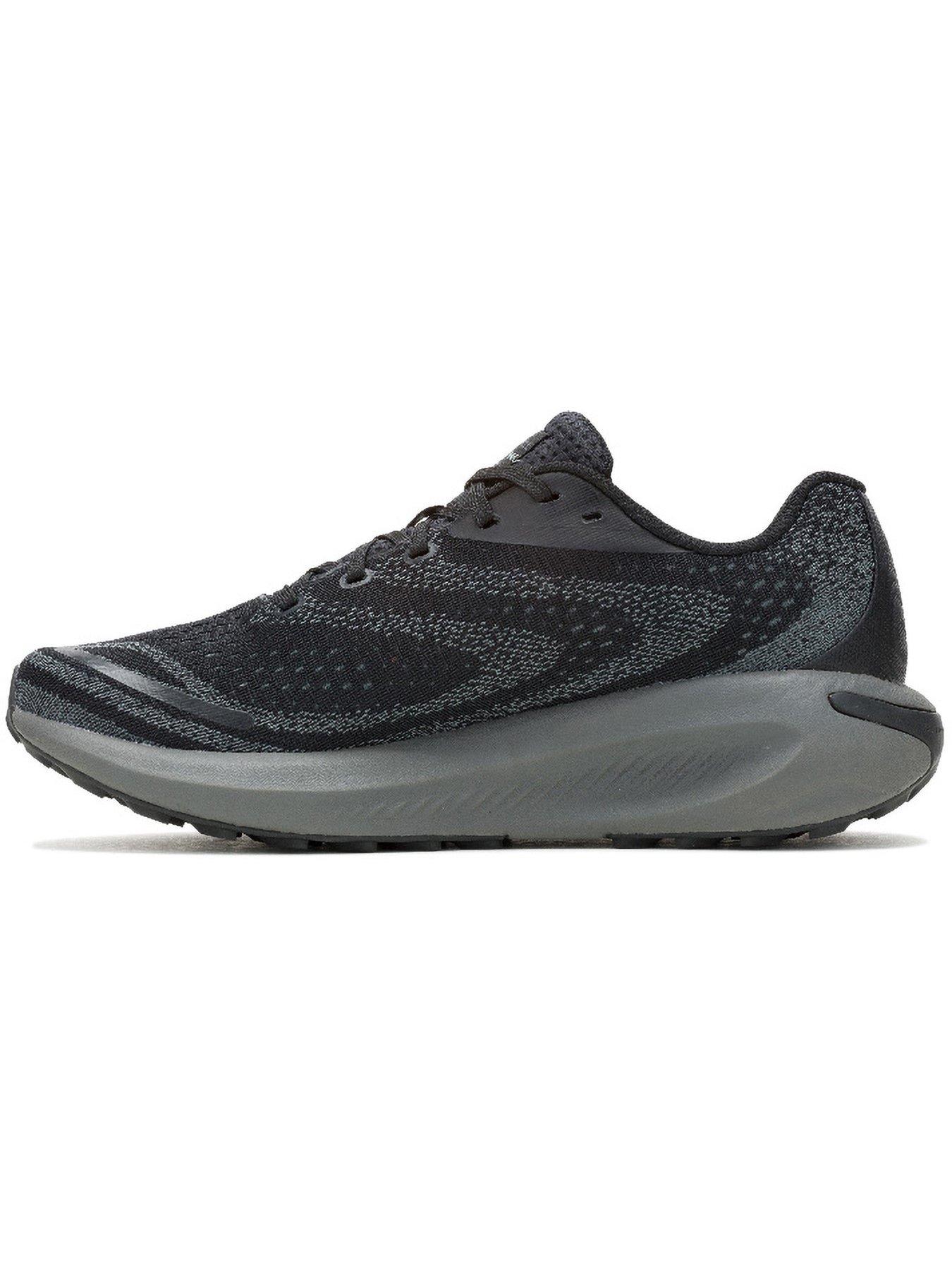 image of merrell-mens-trails-running-morphlite-goretex-trainers-black