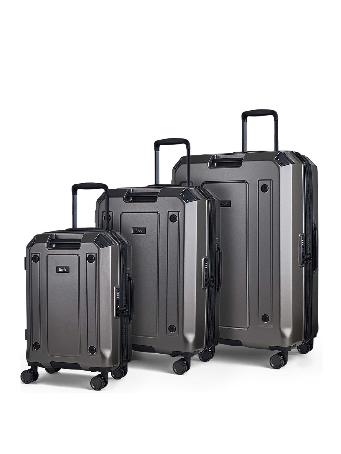 undefined Alpine 3-Piece Luggage Set - Charcoal