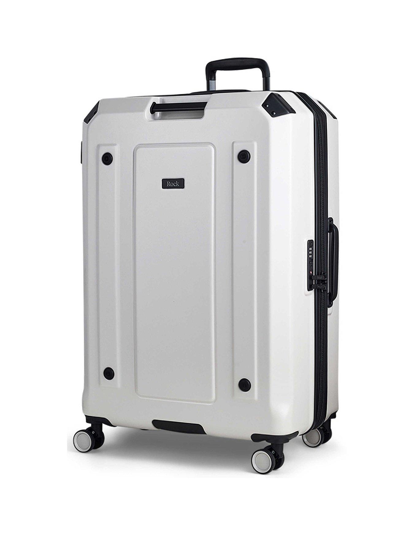 undefined Alpine Large Suitcase - White