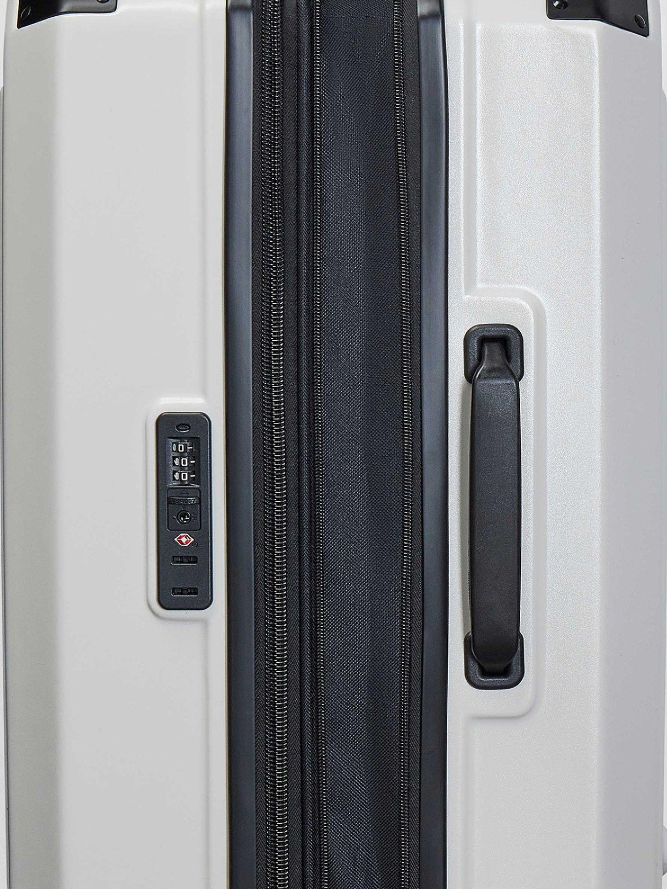  image of rock-luggage-alpinenbspcabin-suitcase-white