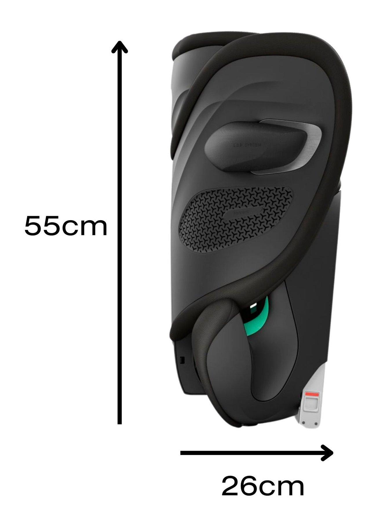 Image 3 of 8 of Cybex Solution G2 I-Fix Car Seat -  Magic Black