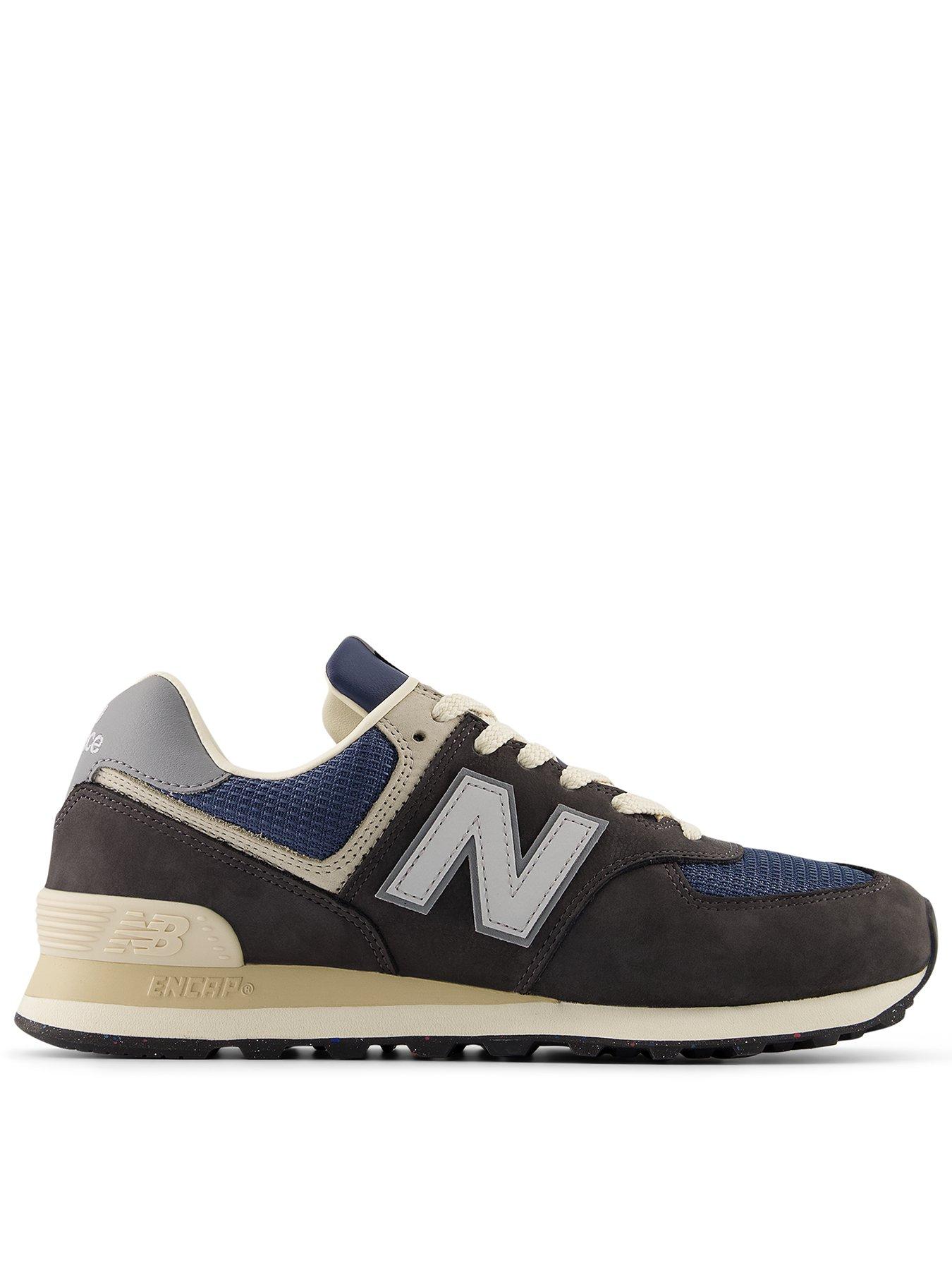 Image 1 of 7 of New Balance Men's 574 Trainers - Navy