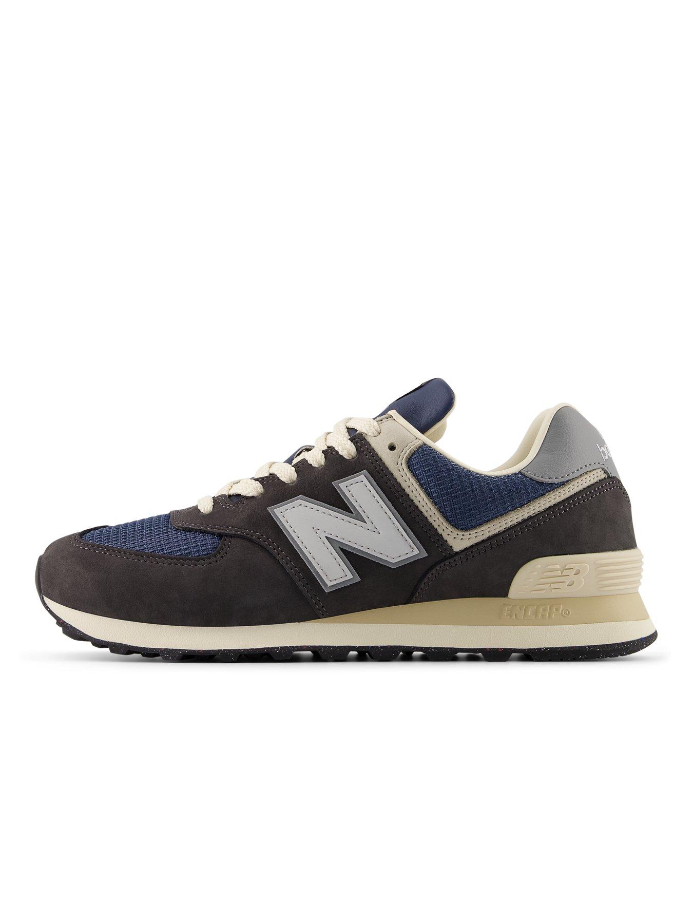 Image 6 of 7 of New Balance Men's 574 Trainers - Navy