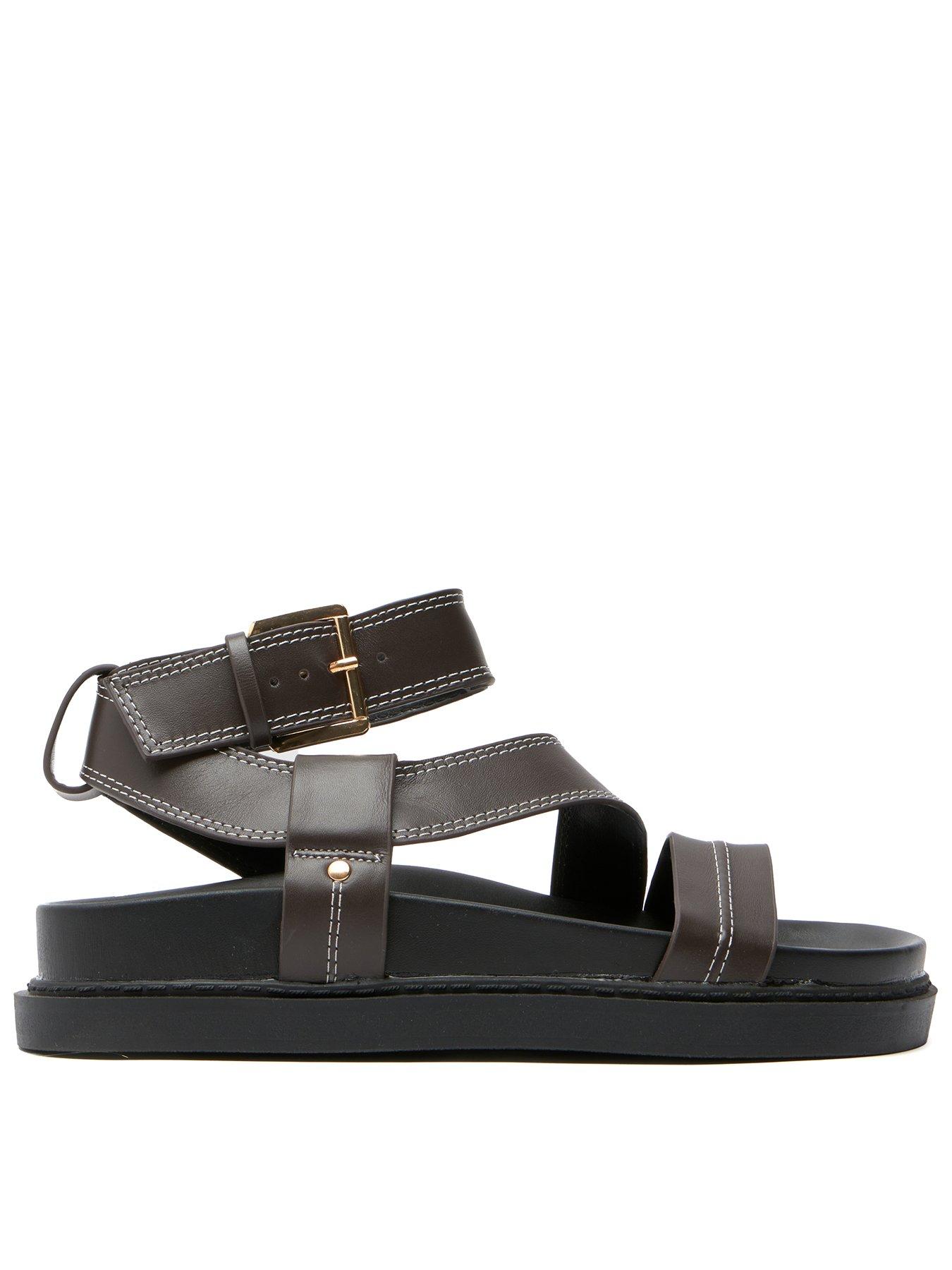 schuh-toya-chunky-strap-sandals-brown