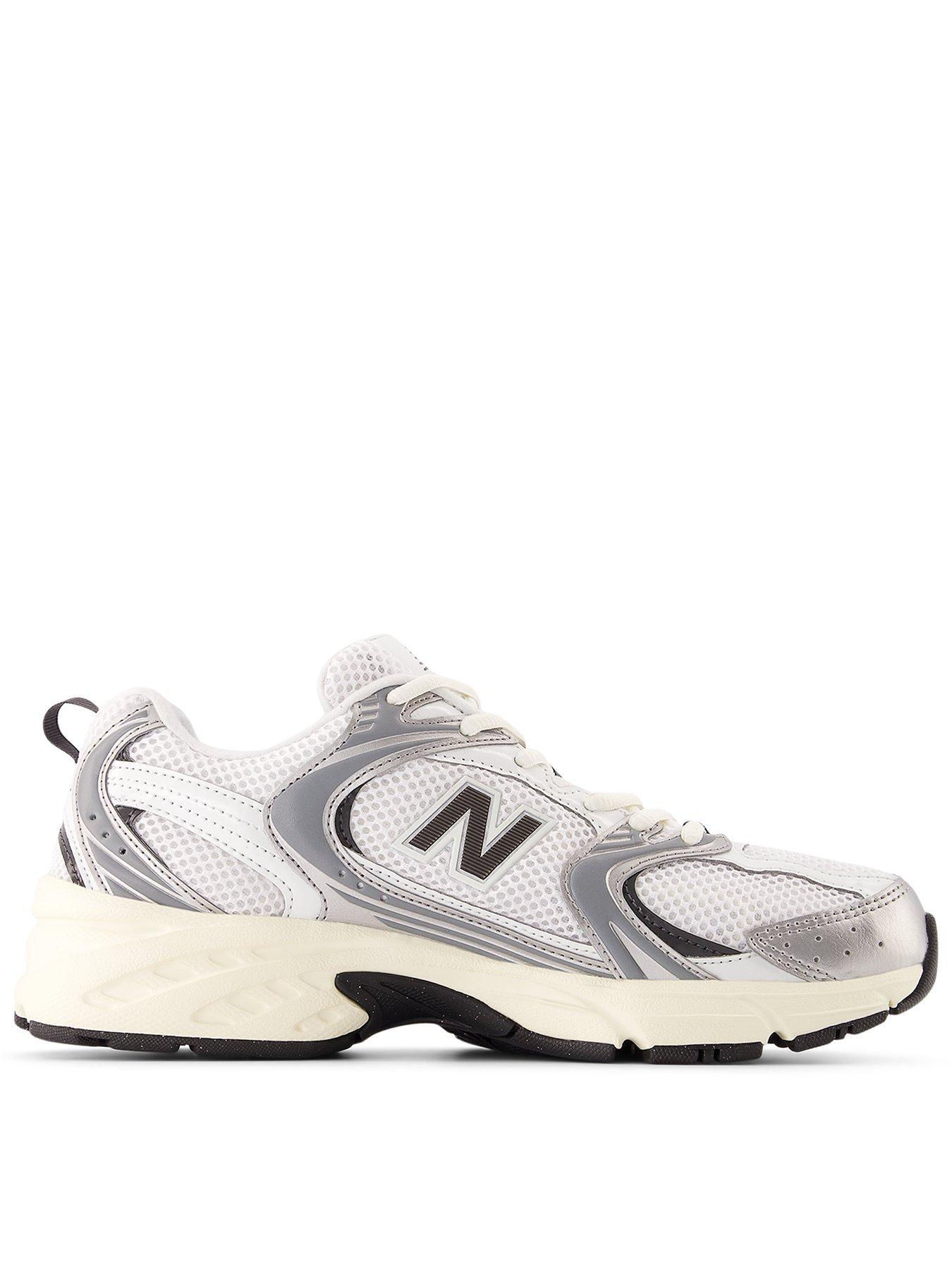 undefined Women's 530 Trainers - White/black