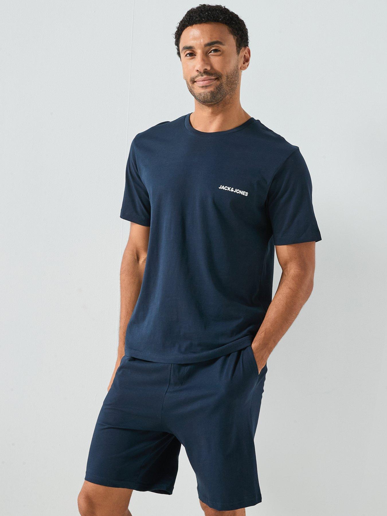 undefined Jack & Jones Everest Short Sleeve T-Shirt and Short Loungewear Set