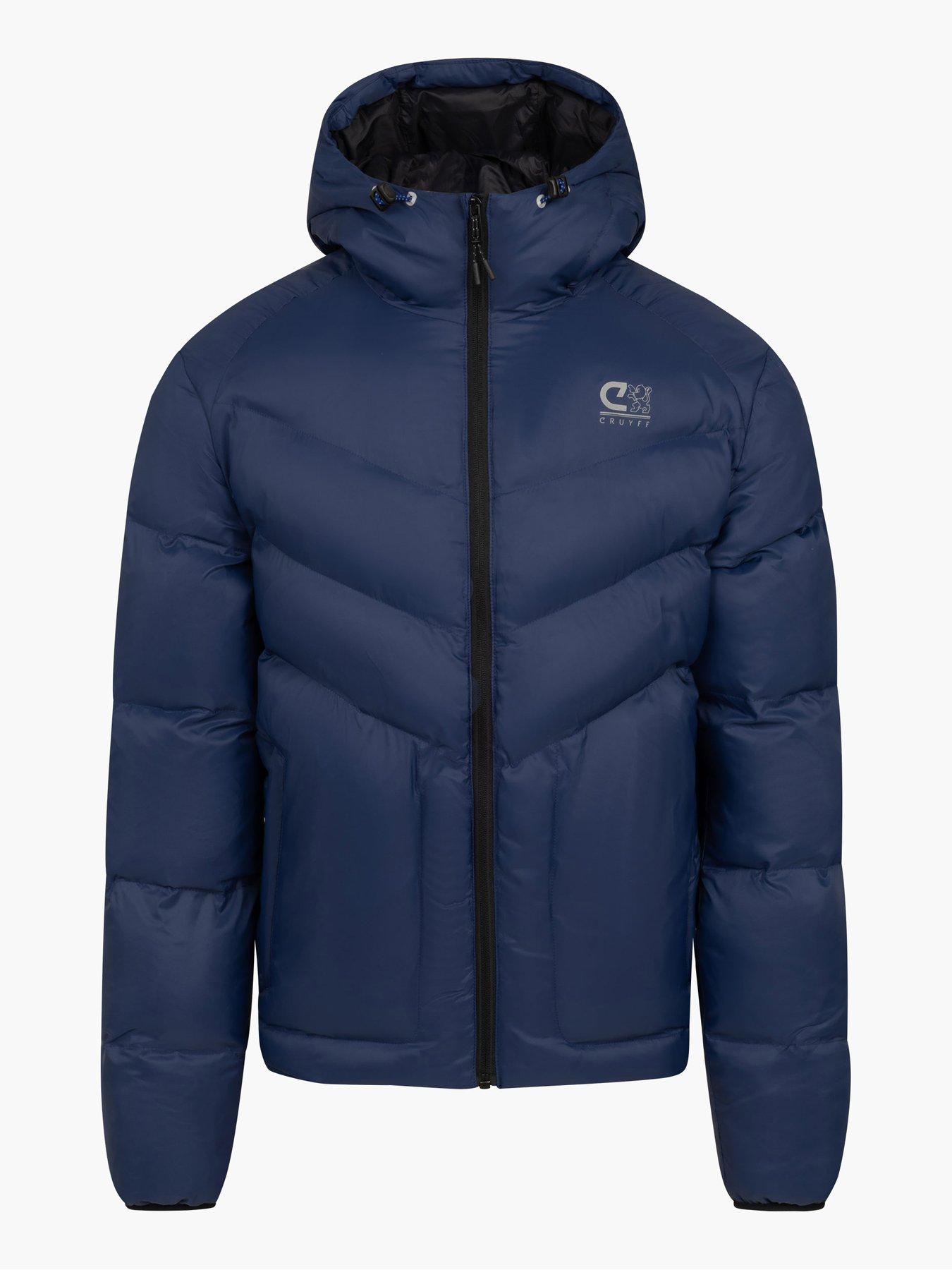 CRUYFF Hermatite Puffer Coat - Cobalt