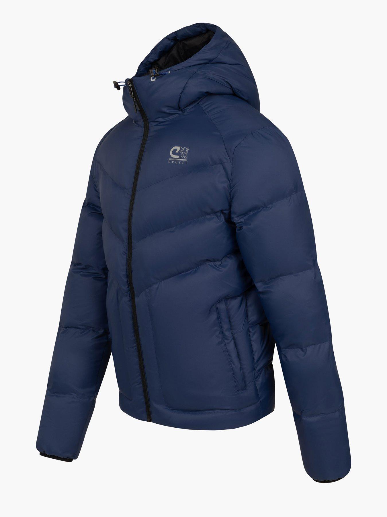  image of cruyff-hermatite-puffer-coat-cobalt