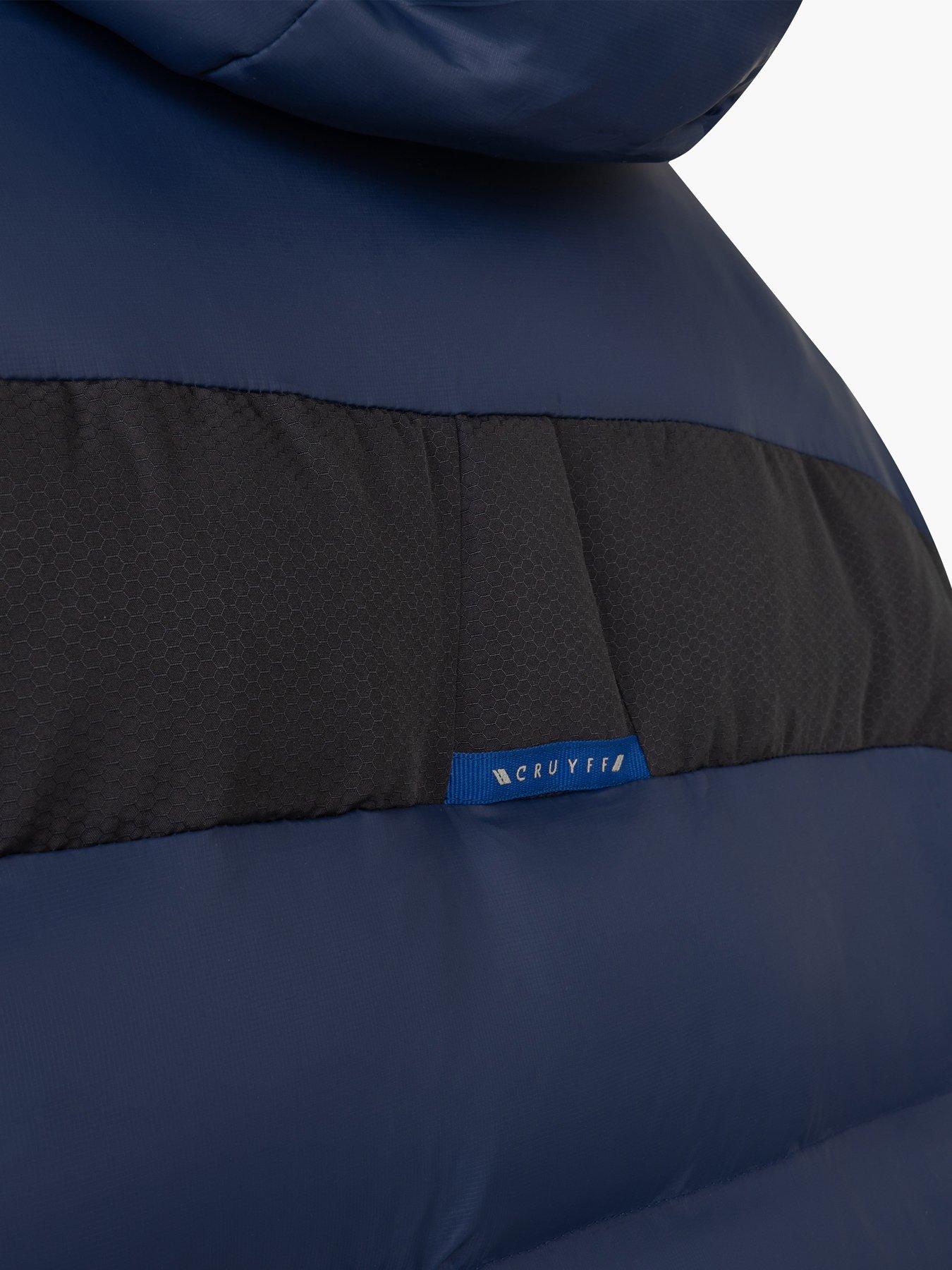  image of cruyff-hermatite-puffer-coat-cobalt