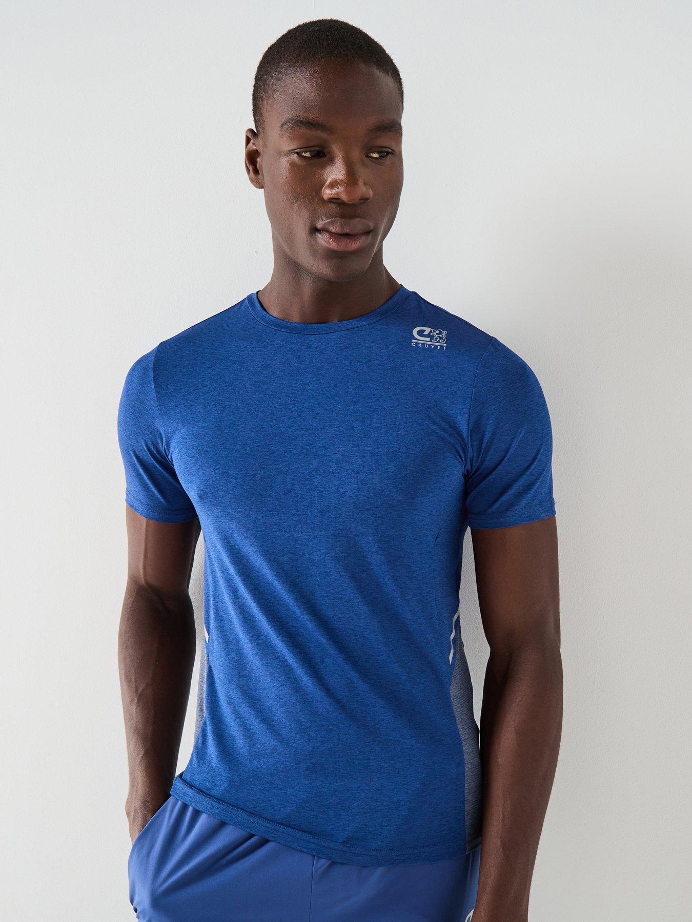 cruyff-recovery-t-shirt-blue