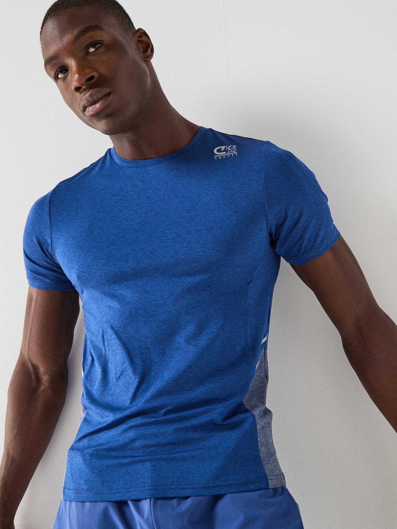 Image 4 of 5 of CRUYFF Recovery T-Shirt - Blue