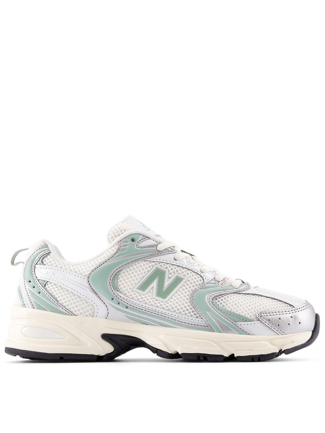 Image 1 of 5 of New Balance Women's 530 Trainers - White/green