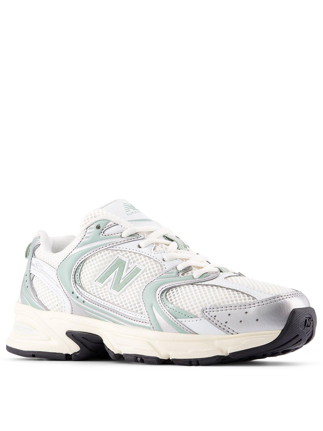Image 2 of 5 of New Balance Women's 530 Trainers - White/green