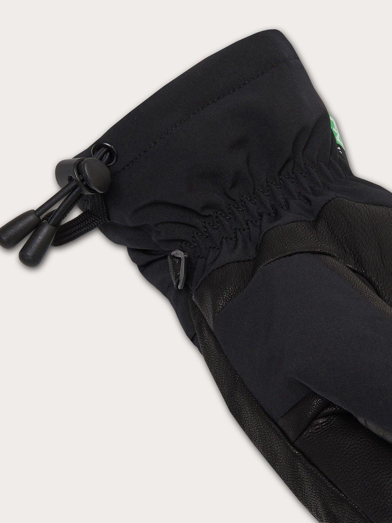 Image 2 of 3 of Oakley Womens B1B Winter Ski Mittens - Black