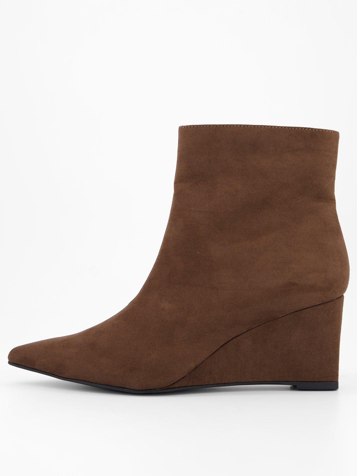 the-very-collection-wide-fit-wedge-ankle-boot-brown