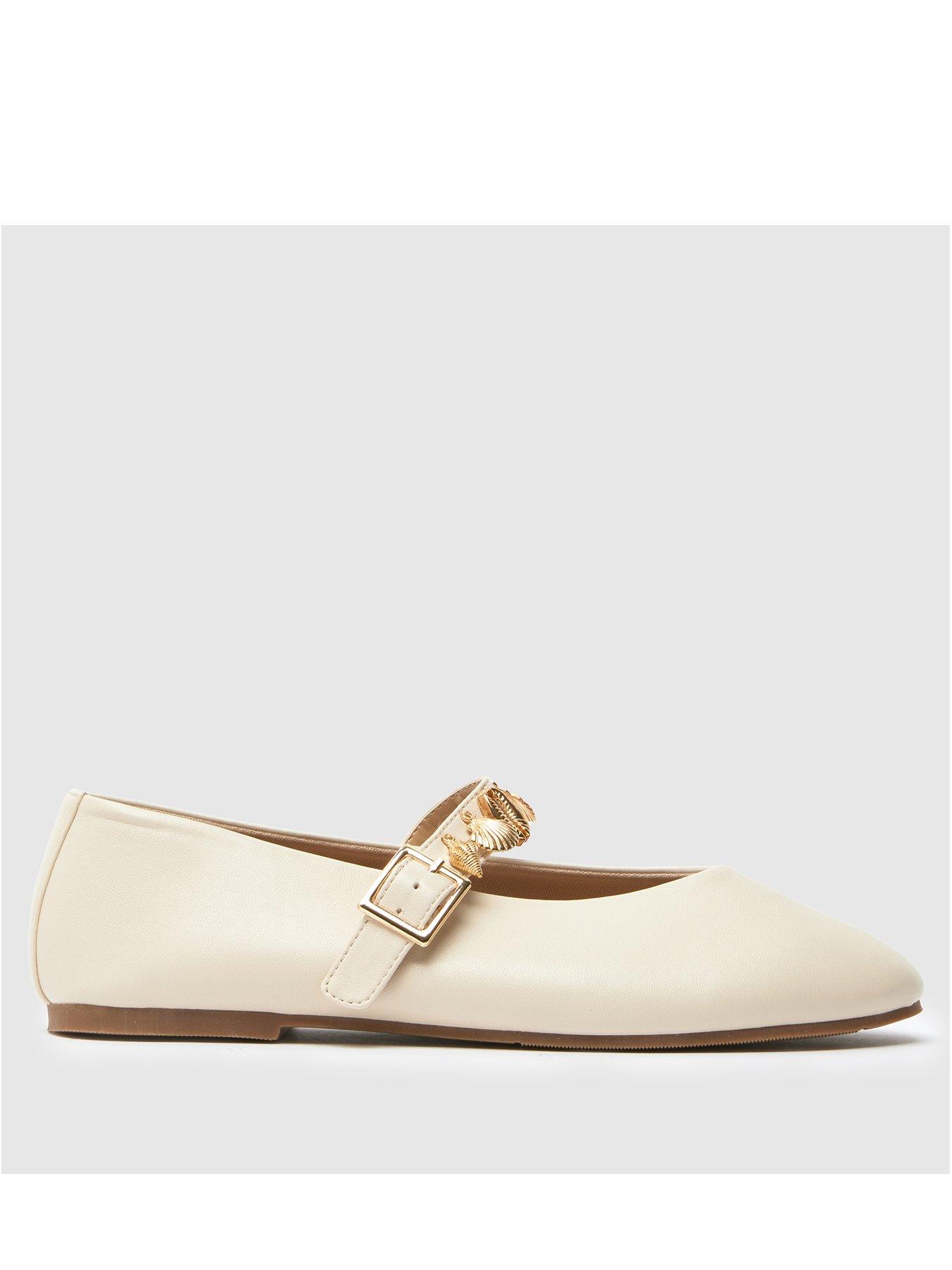 undefined Luce Shell Ballerina - Natural - White
