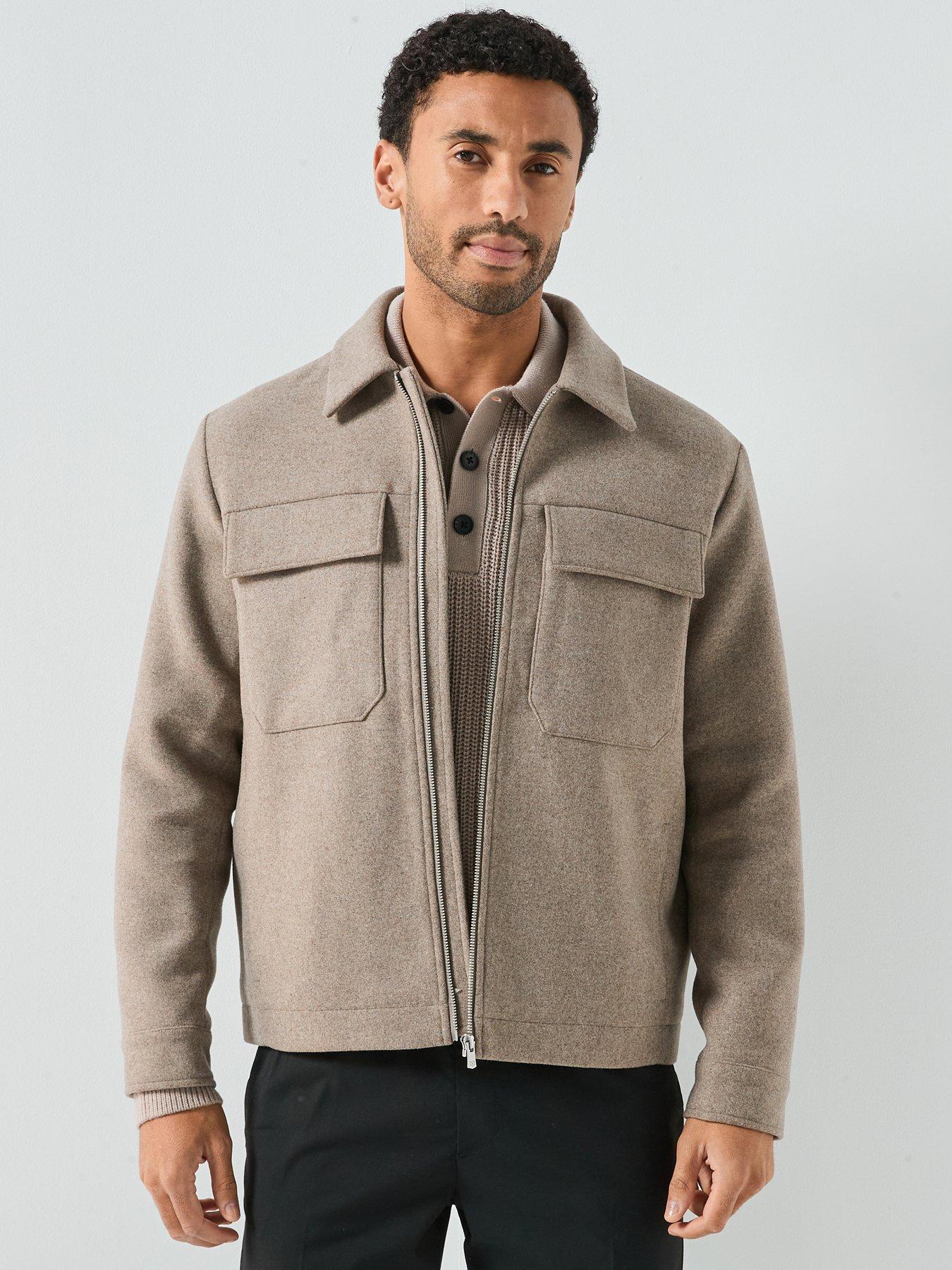 Jack & Jones Crussel Wool Blend - Beige