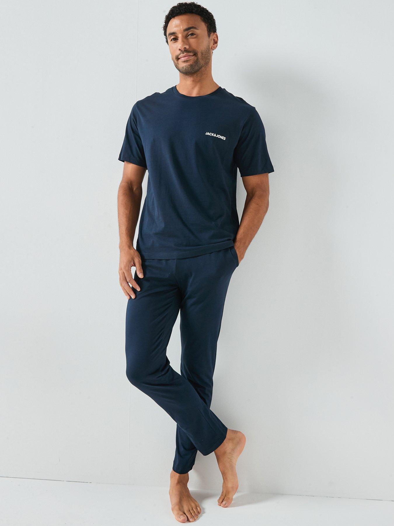 undefined Jack & Jones Everest Short Sleeve T-Shirt and Bottom Loungewear Set