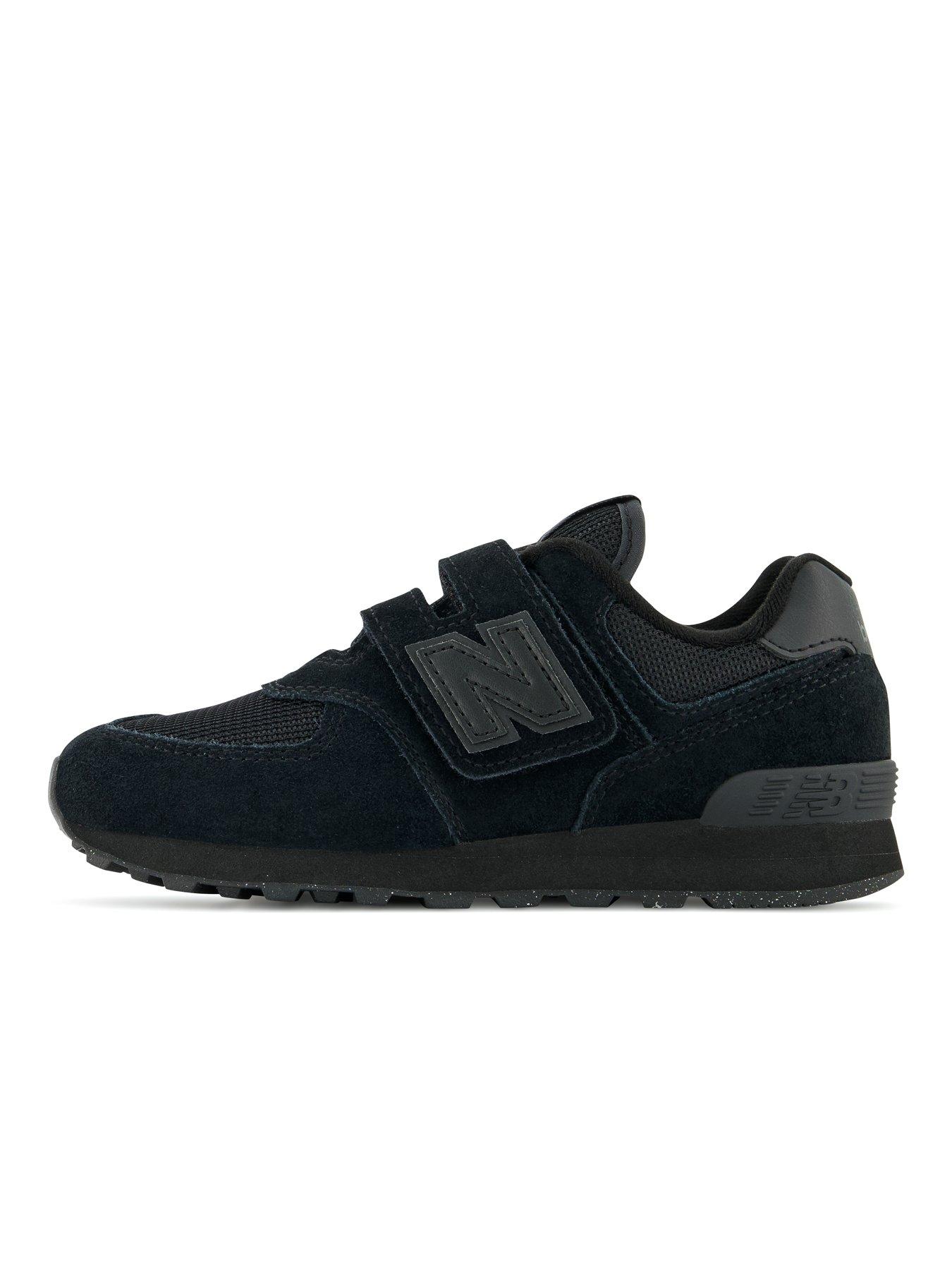 Image 6 of 7 of New Balance Pre Boys 574 Trainers - Black/black