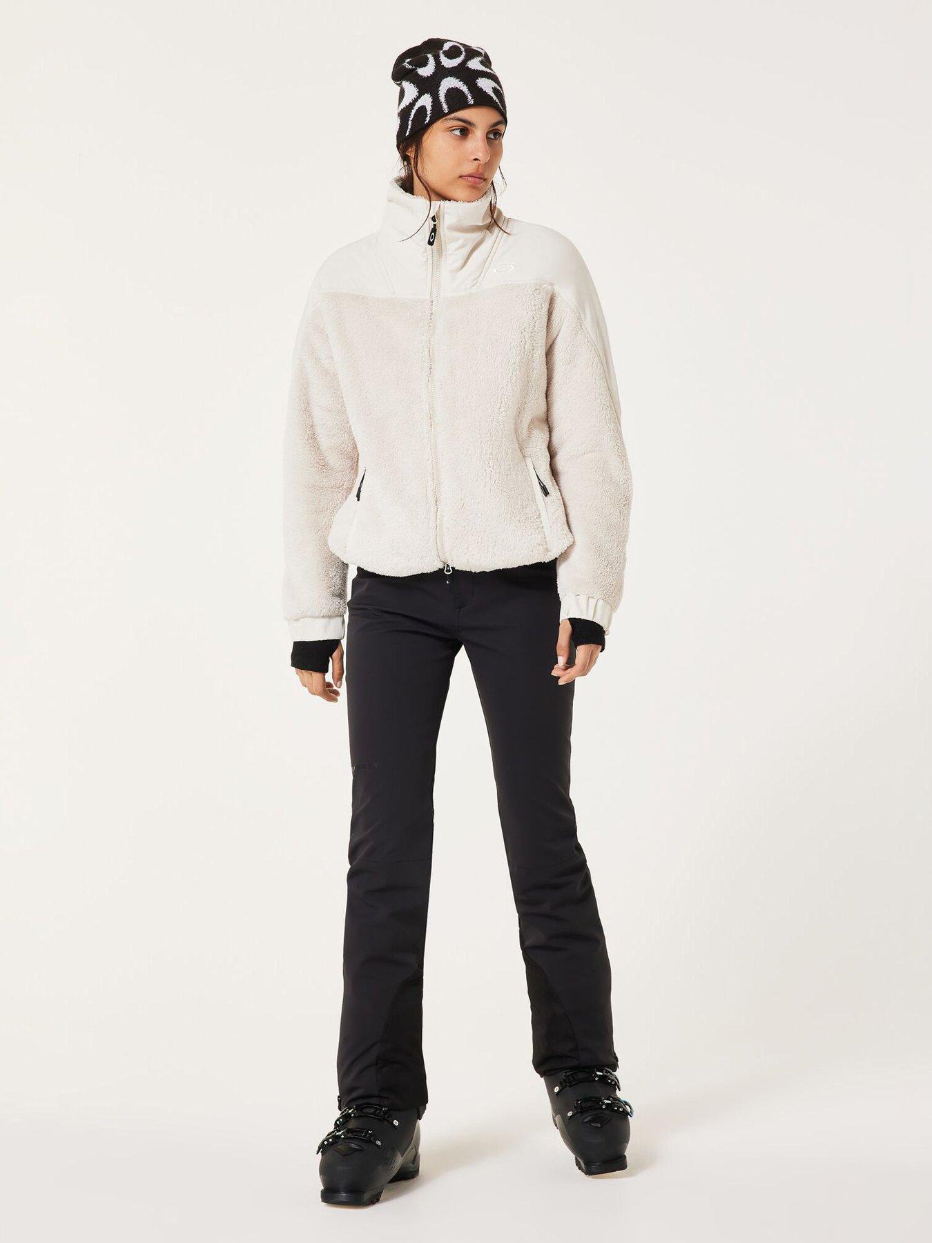 undefined Womens Mountain Fire Sherpa Fleece - White