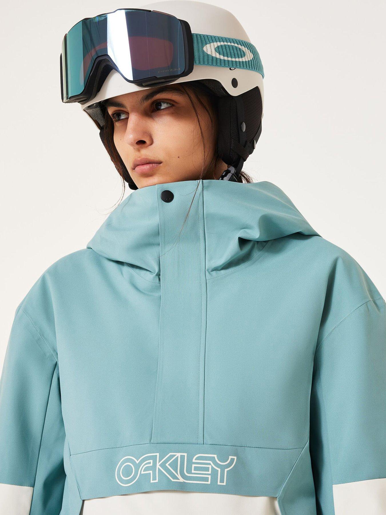  image of oakley-womens-tnp-tbt-insulated-ski-anorak-blue