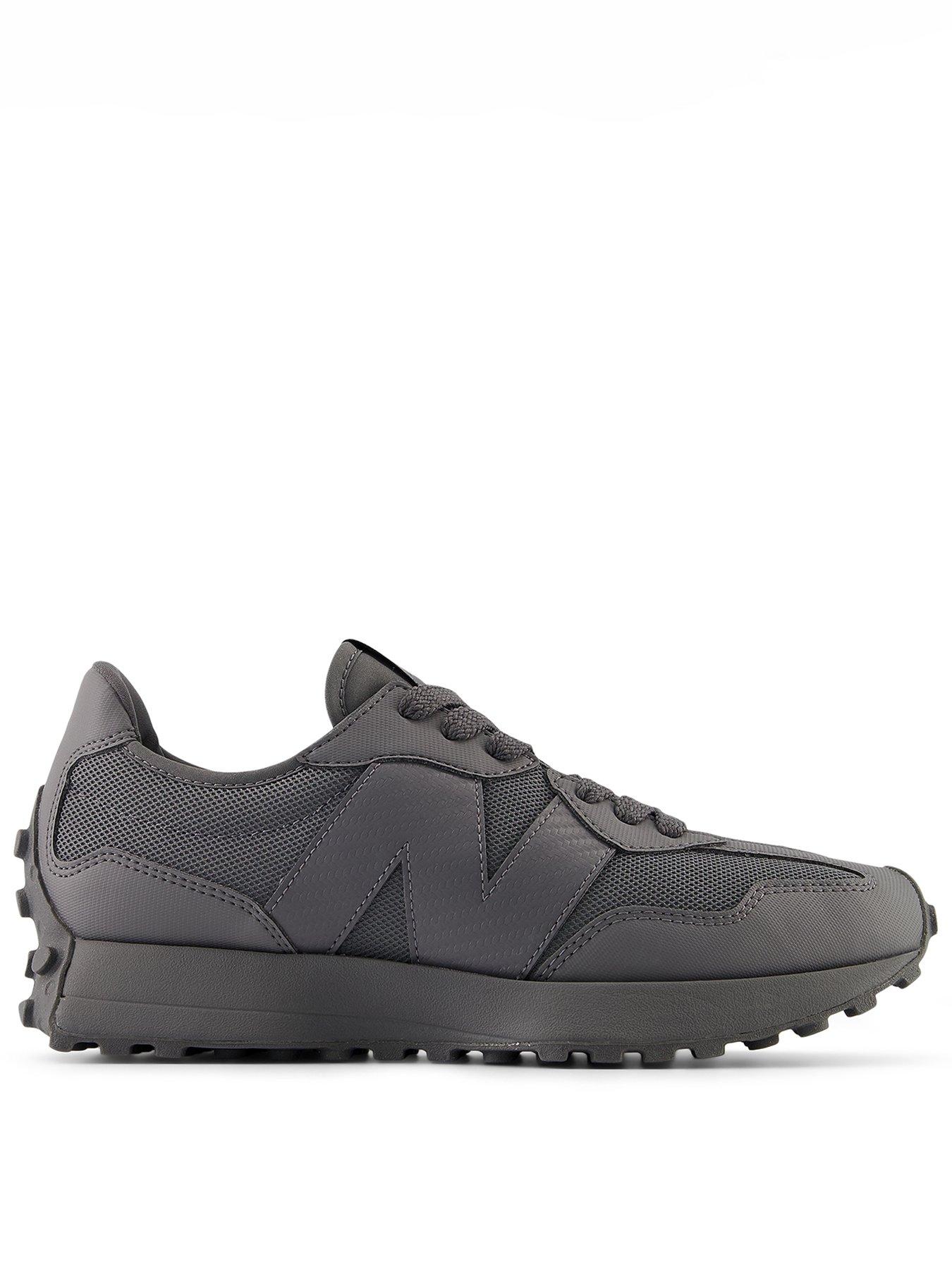 front image of new-balance-mens-327-trainers-grey