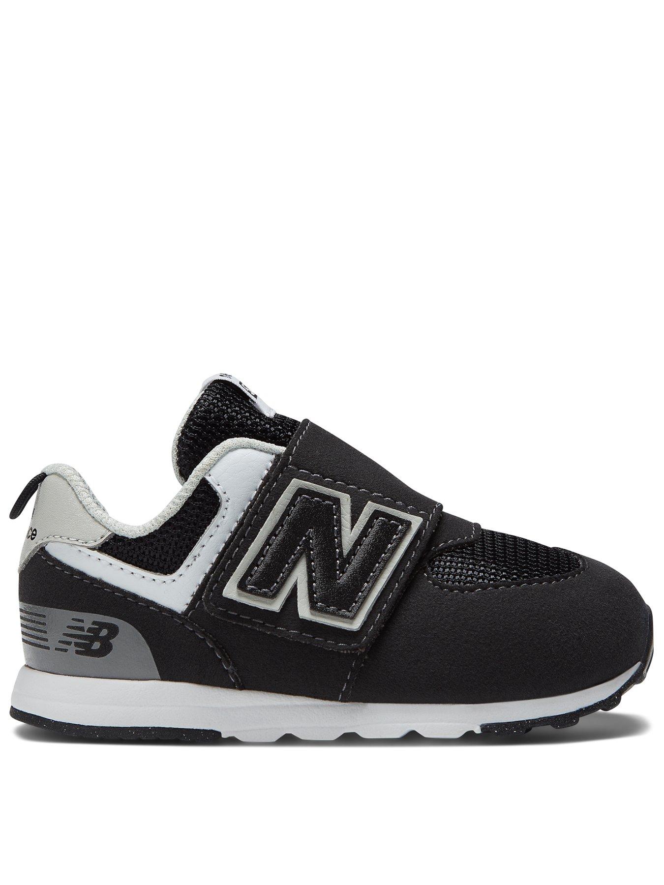 Image 1 of 7 of New Balance Toddler 574 Trainers - Black