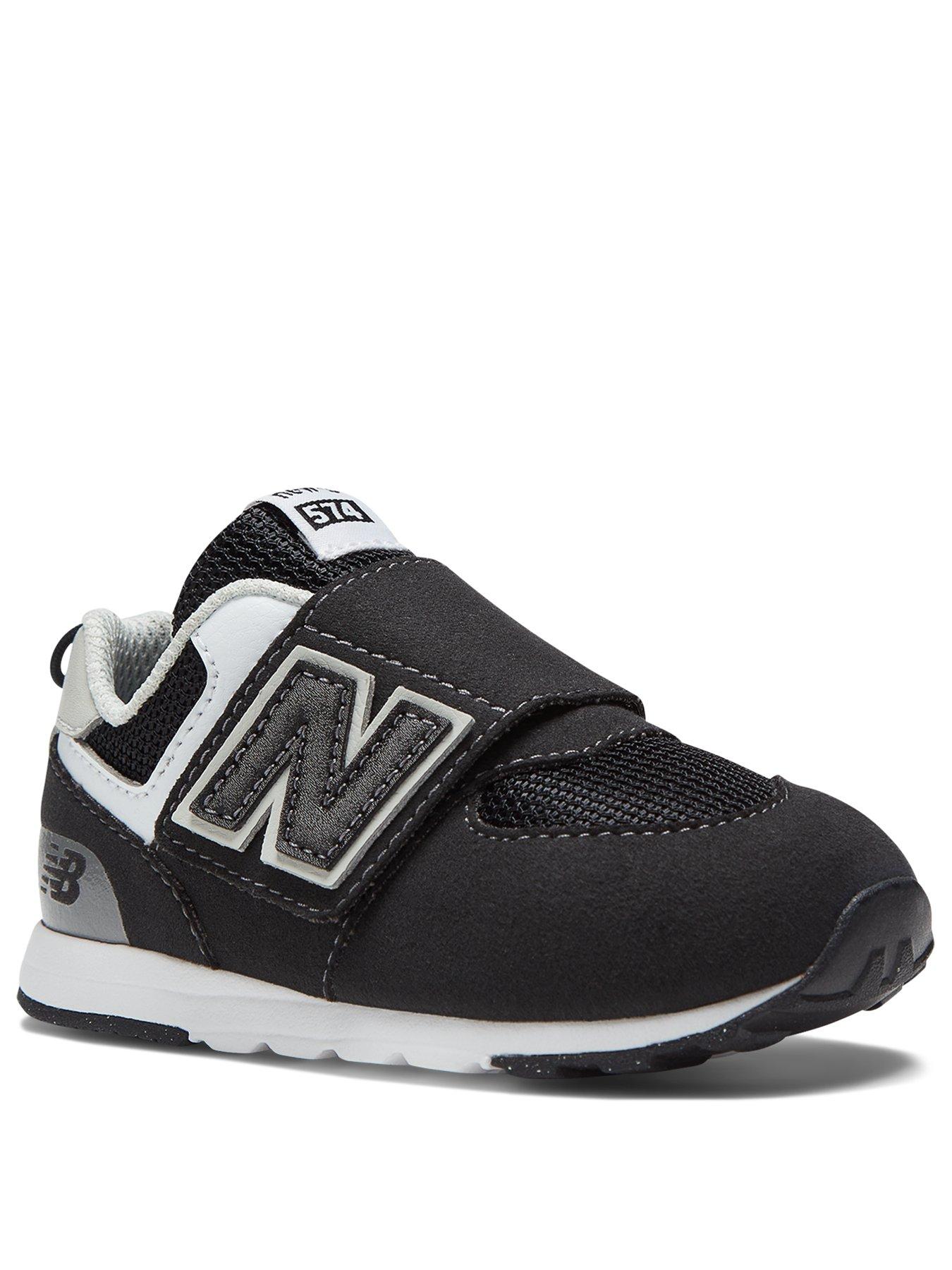 Image 2 of 7 of New Balance Toddler 574 Trainers - Black