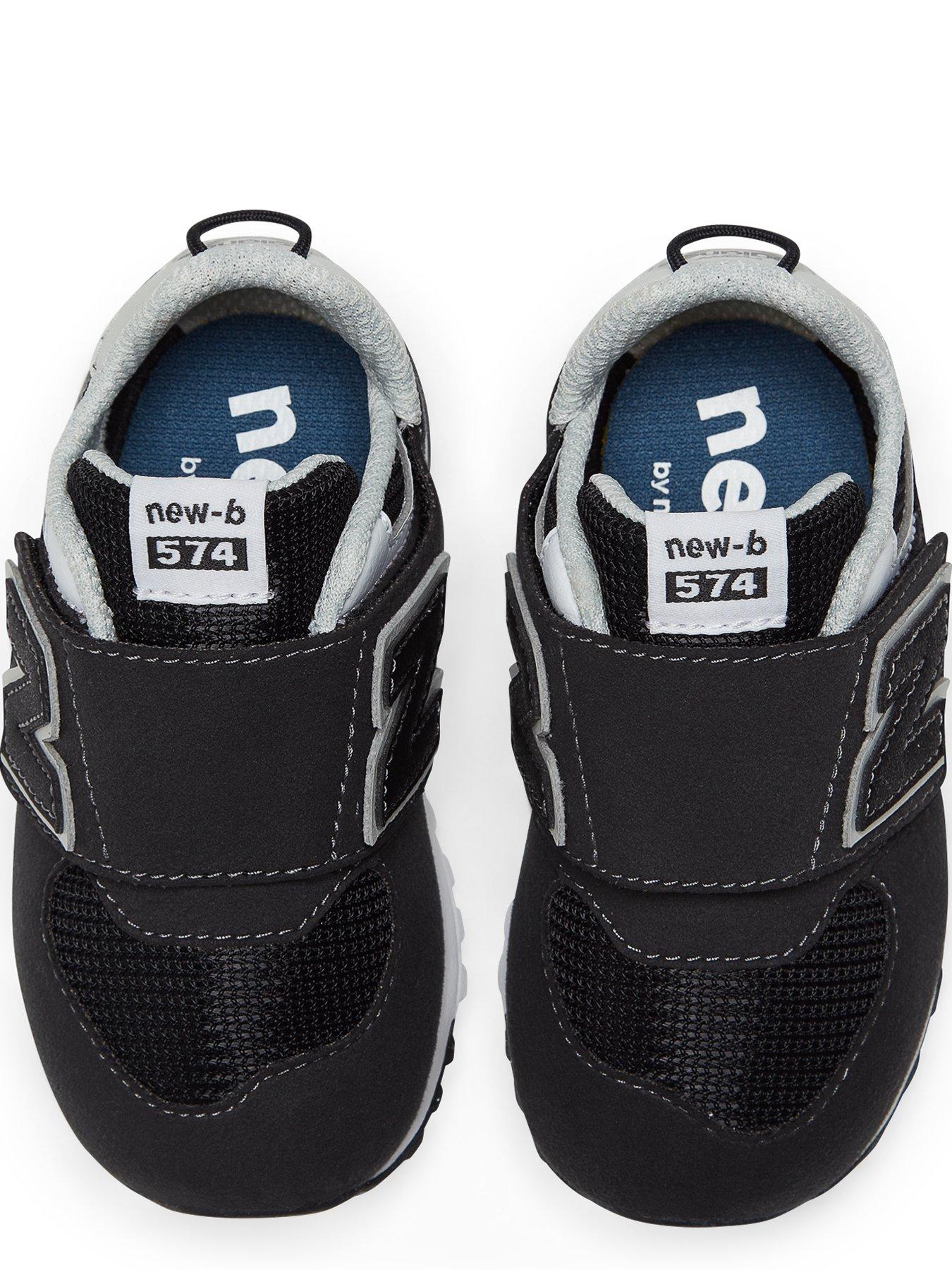 Image 4 of 7 of New Balance Toddler 574 Trainers - Black