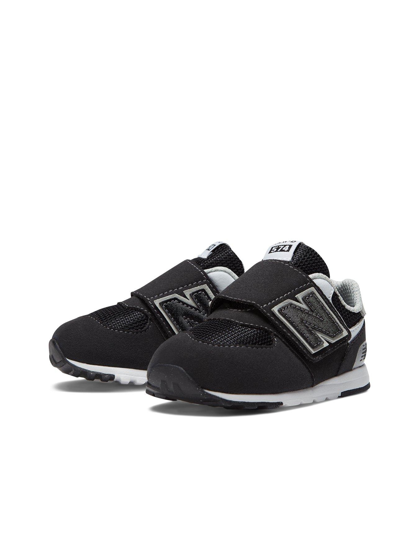 Image 6 of 7 of New Balance Toddler 574 Trainers - Black
