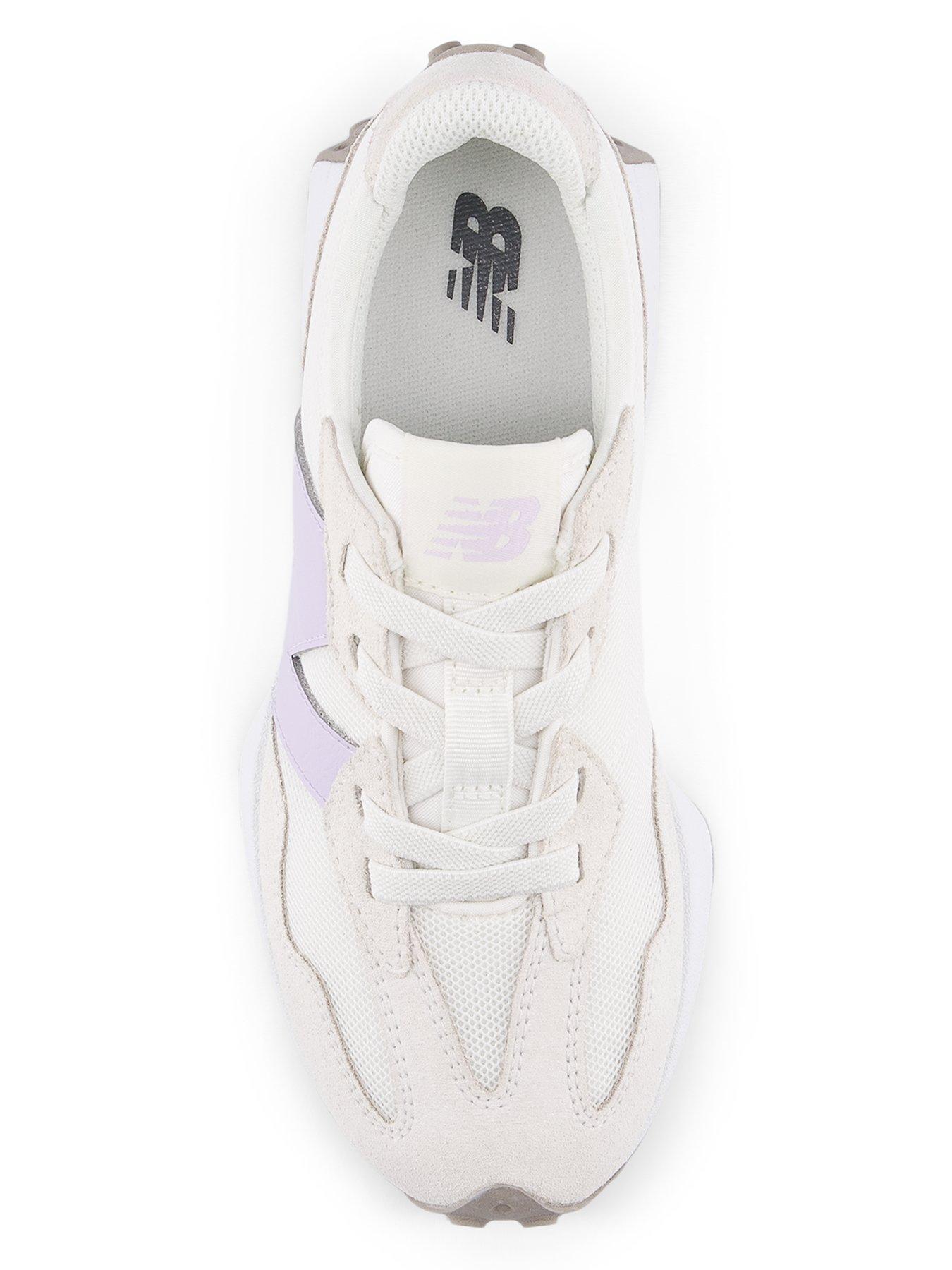 Image 4 of 5 of New Balance Kid's 327 Trainers - White/purple