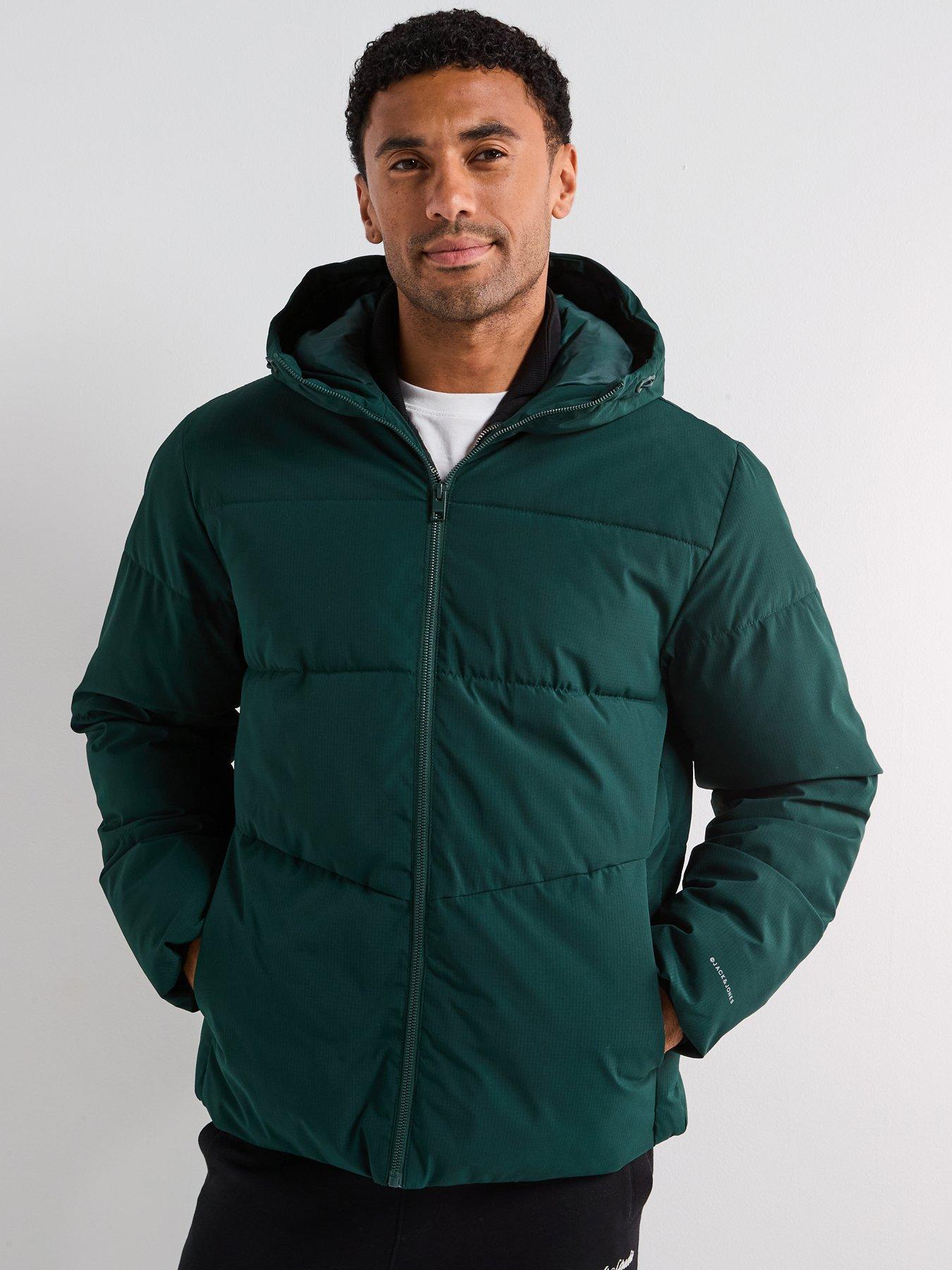 jack-jones-mid-length-padded-green