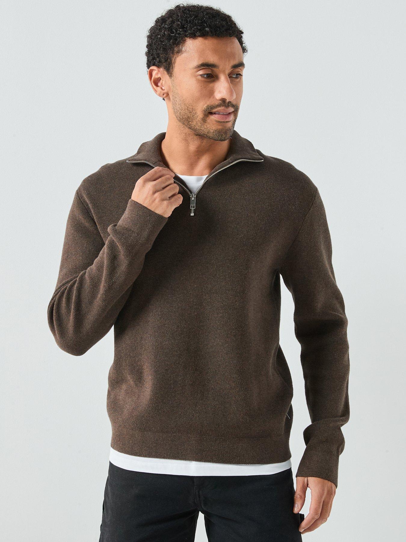 undefined Jack & Jones Milano Half Zip Knitted Jumper